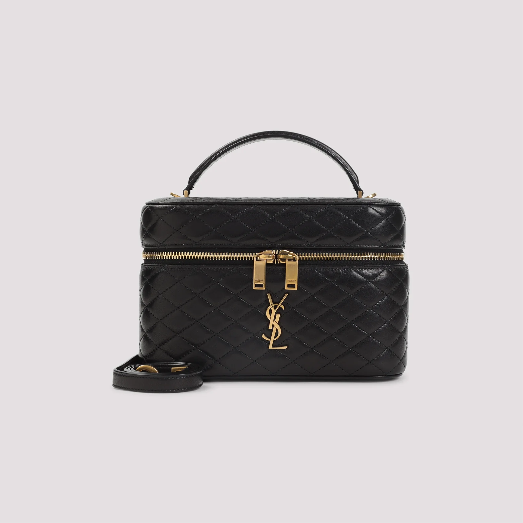 SAINT LAURENT Matelasse Leather Gaby Vanity Shoulder Bag - Image 3