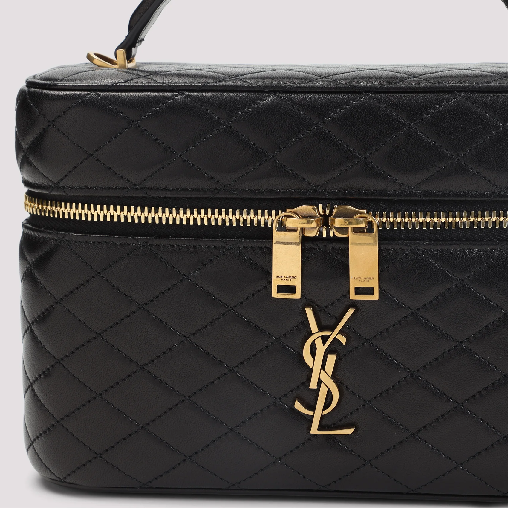 SAINT LAURENT Matelasse Leather Gaby Vanity Shoulder Bag - Image 5