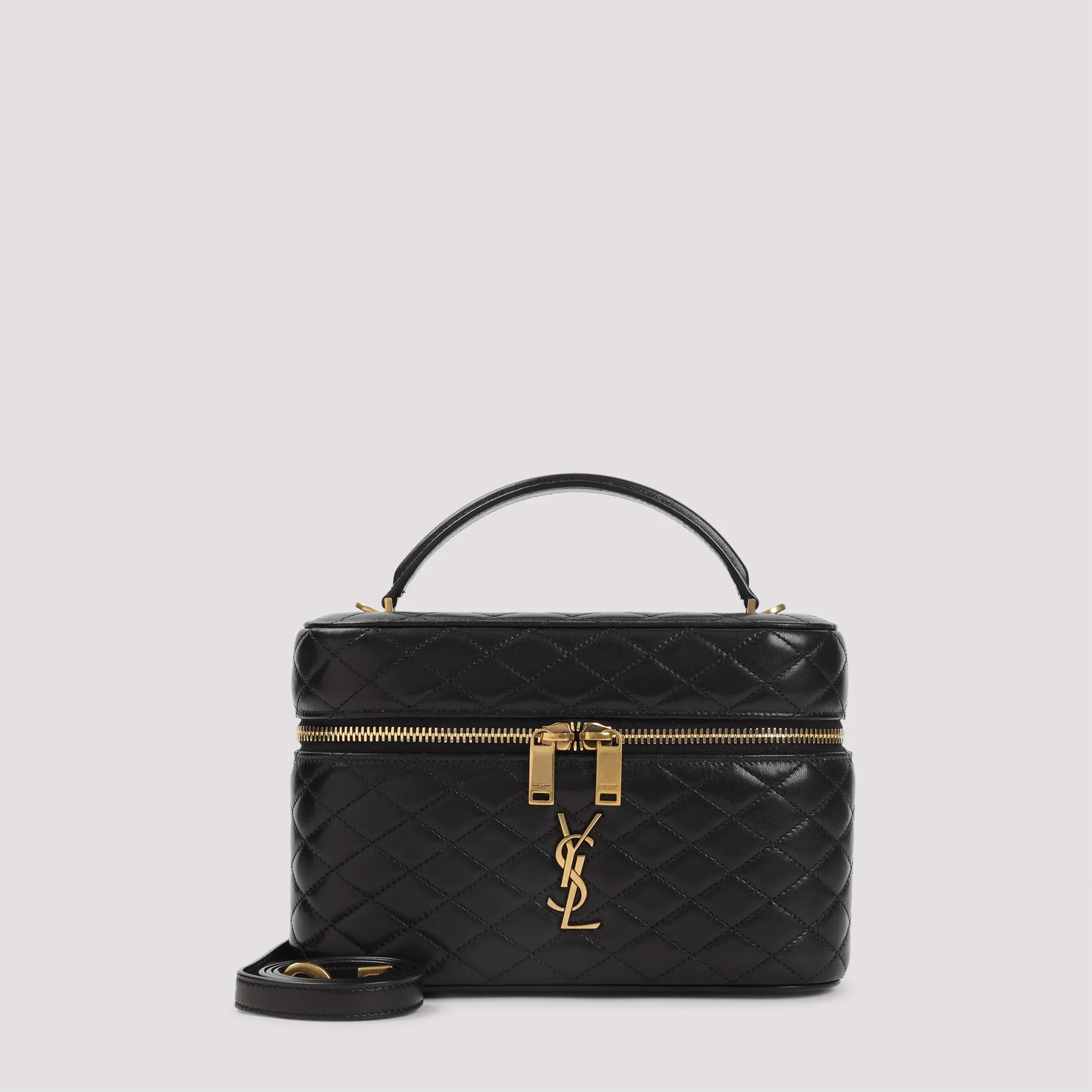 SAINT LAURENT Matelasse Leather Gaby Vanity Shoulder Bag - Image 7