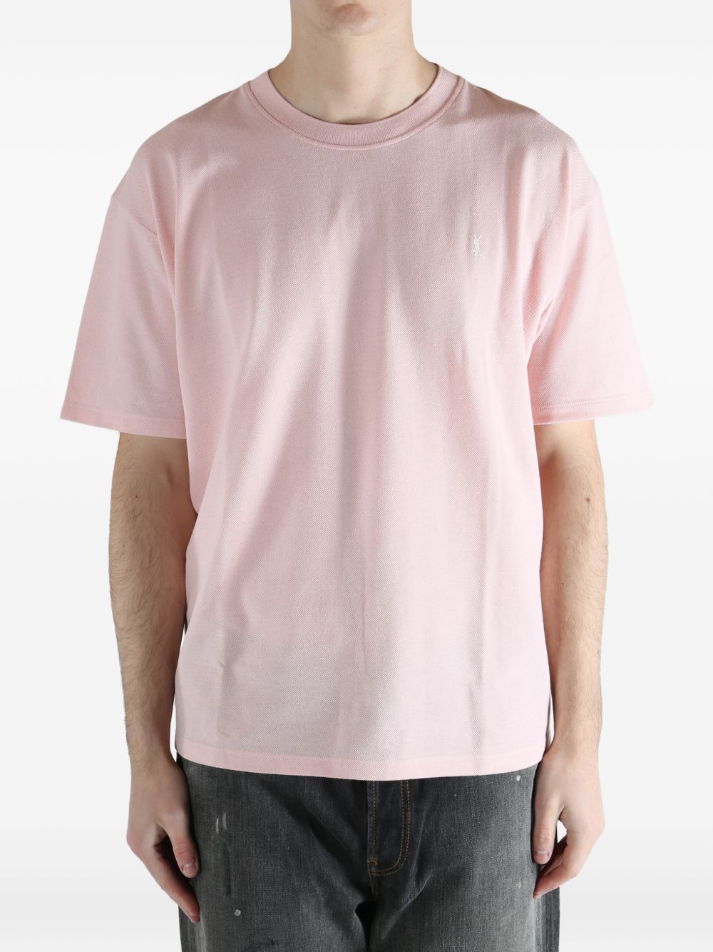 Saint Laurent Men's Classic T-Shirt - Mini Style - Image 4