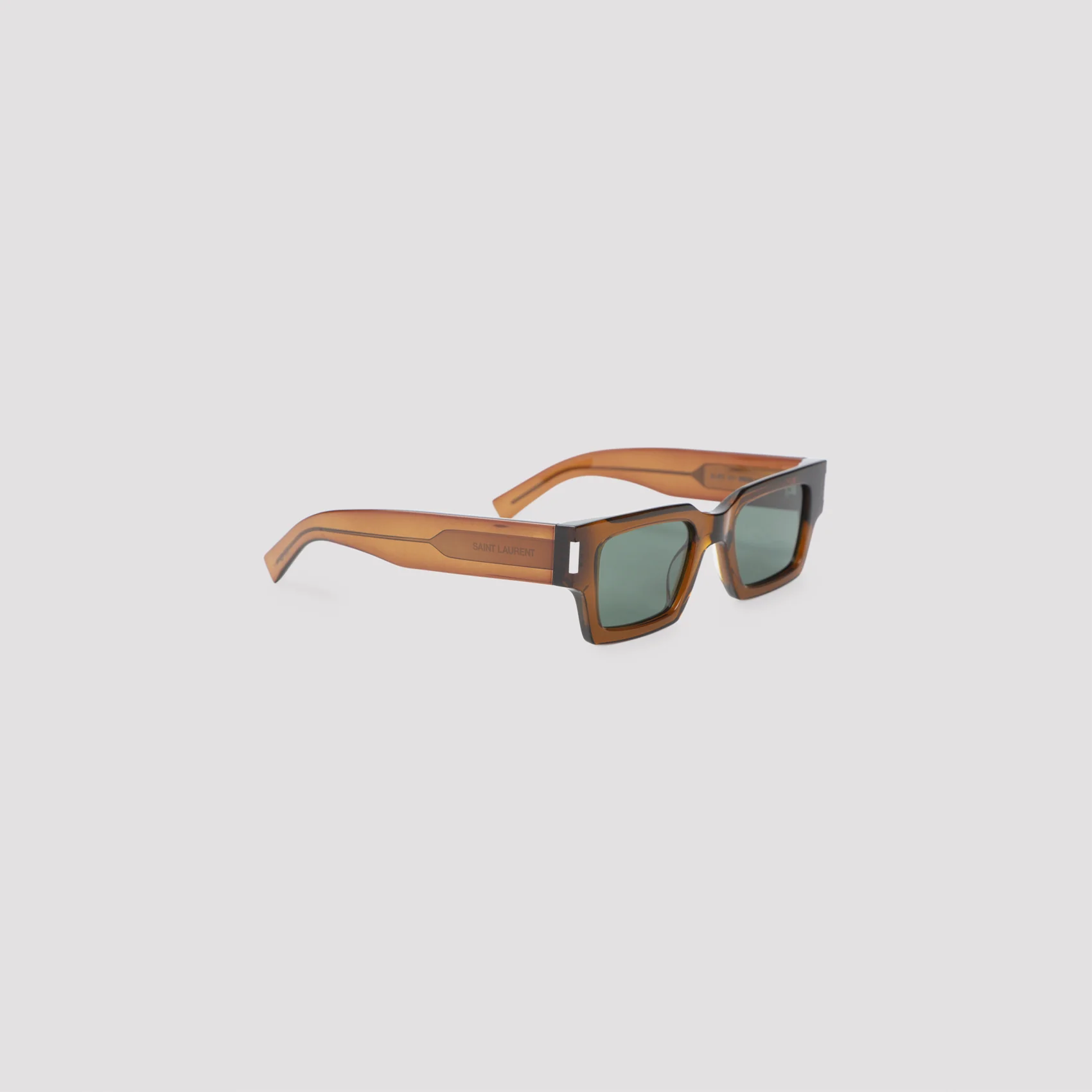 Saint Laurent Men's SL 572 Acetate Rectangle Sunglasses - Image 3