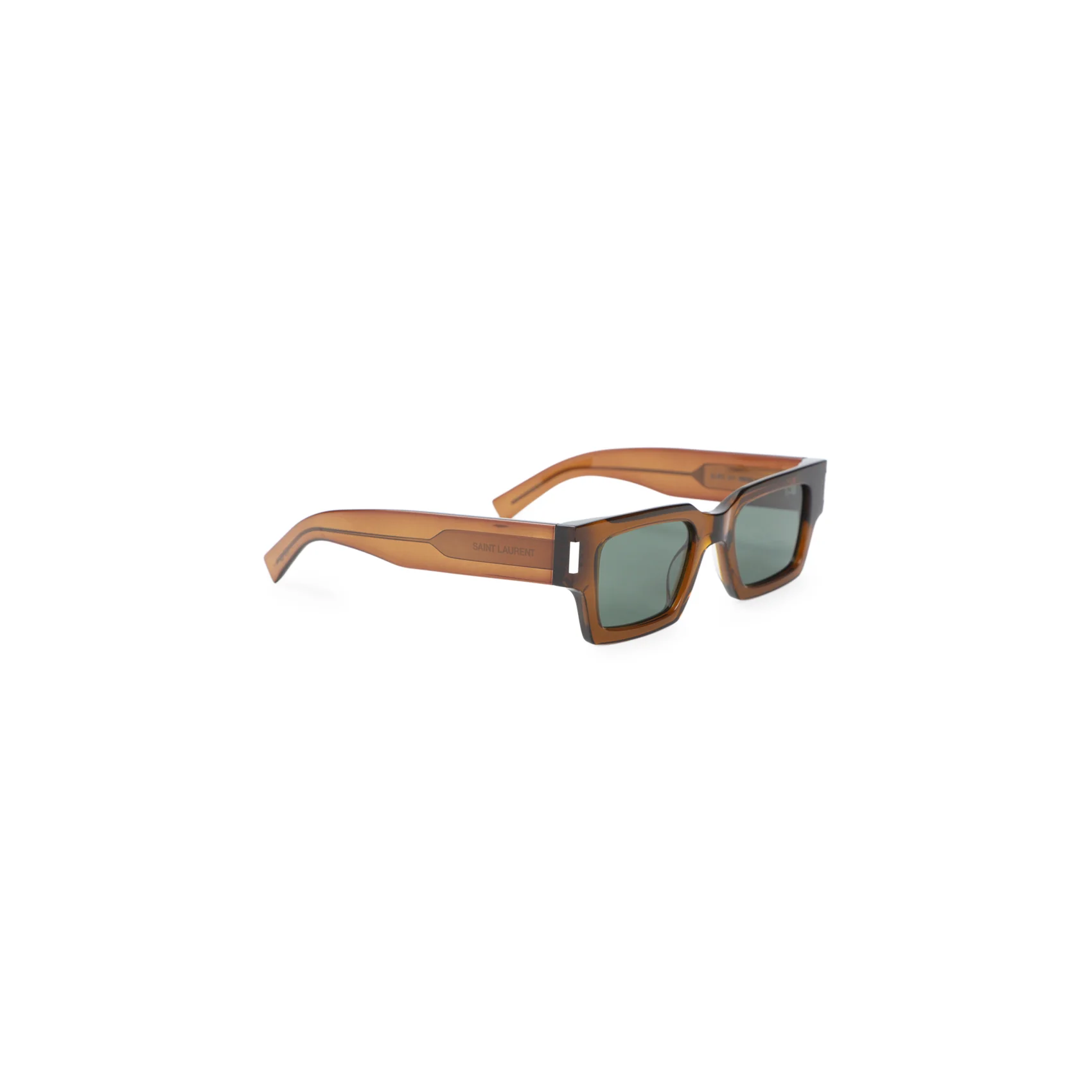 Saint Laurent Men's SL 572 Acetate Rectangle Sunglasses - Image 6