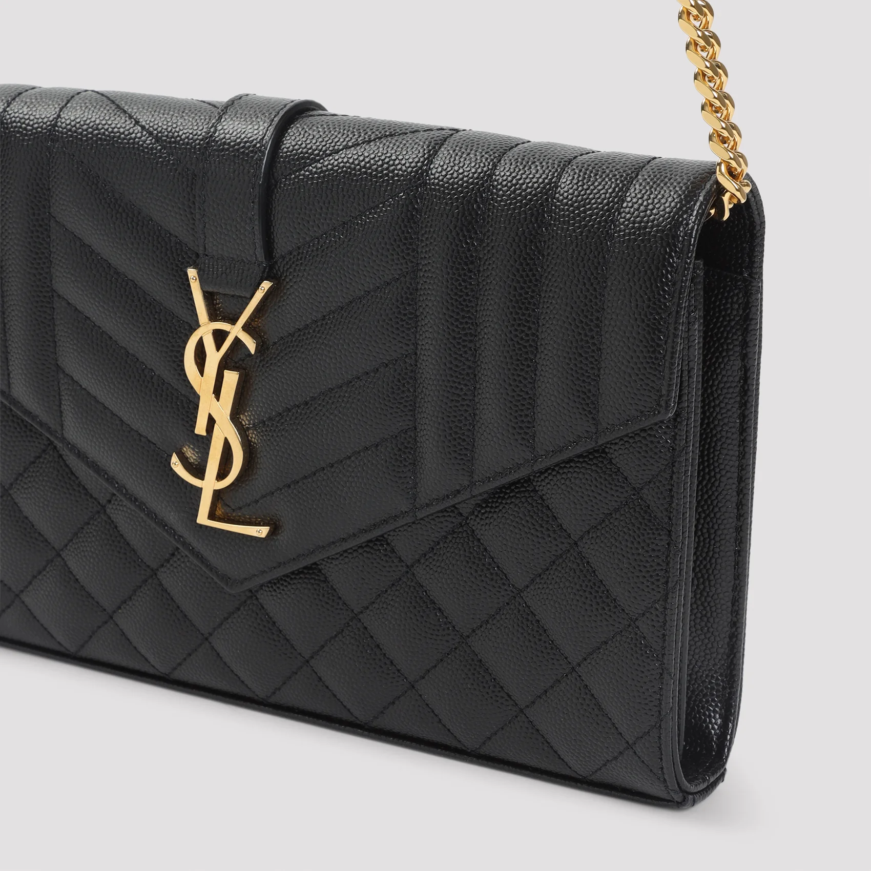 Saint Laurent Mini Chain Wallet - Image 5