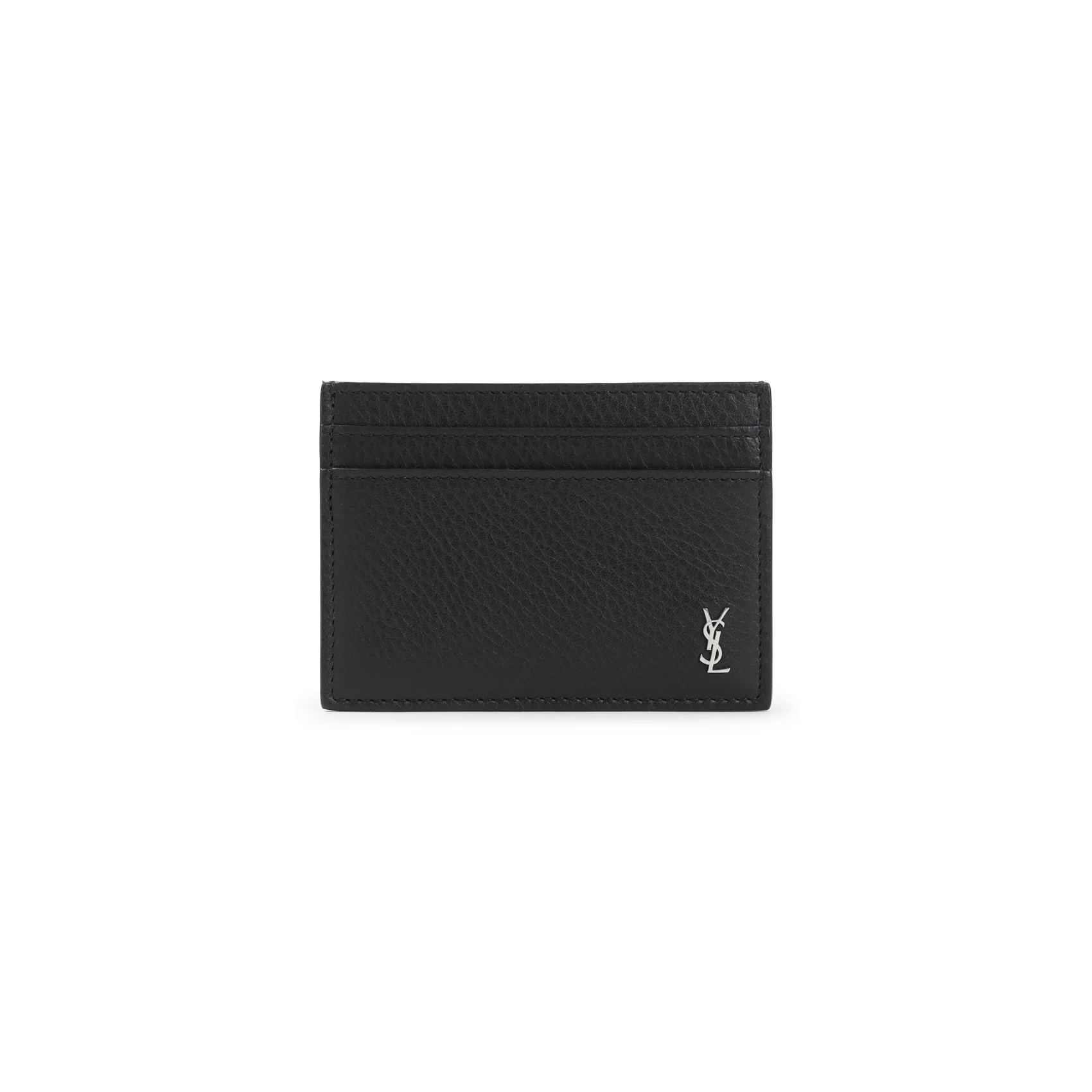 Saint Laurent Mini Grained Leather Wallet - Image 2