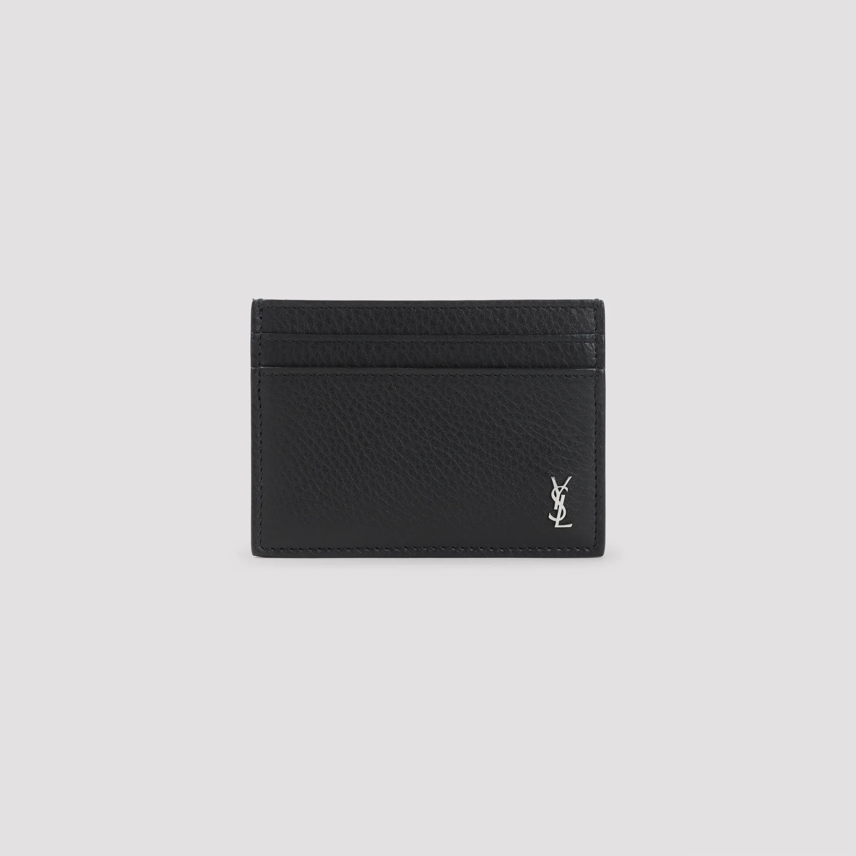 Saint Laurent Mini Grained Leather Wallet - Image 3