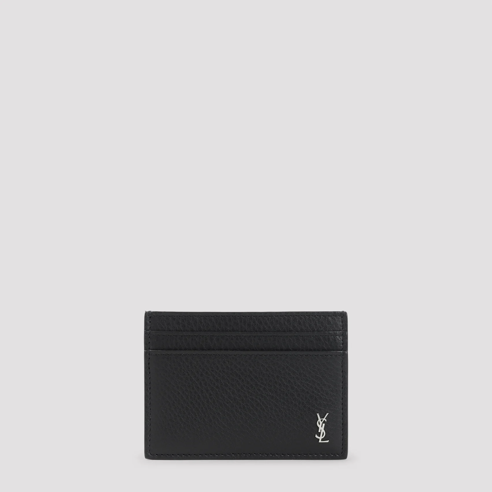 Saint Laurent Mini Grained Leather Wallet - Image 7