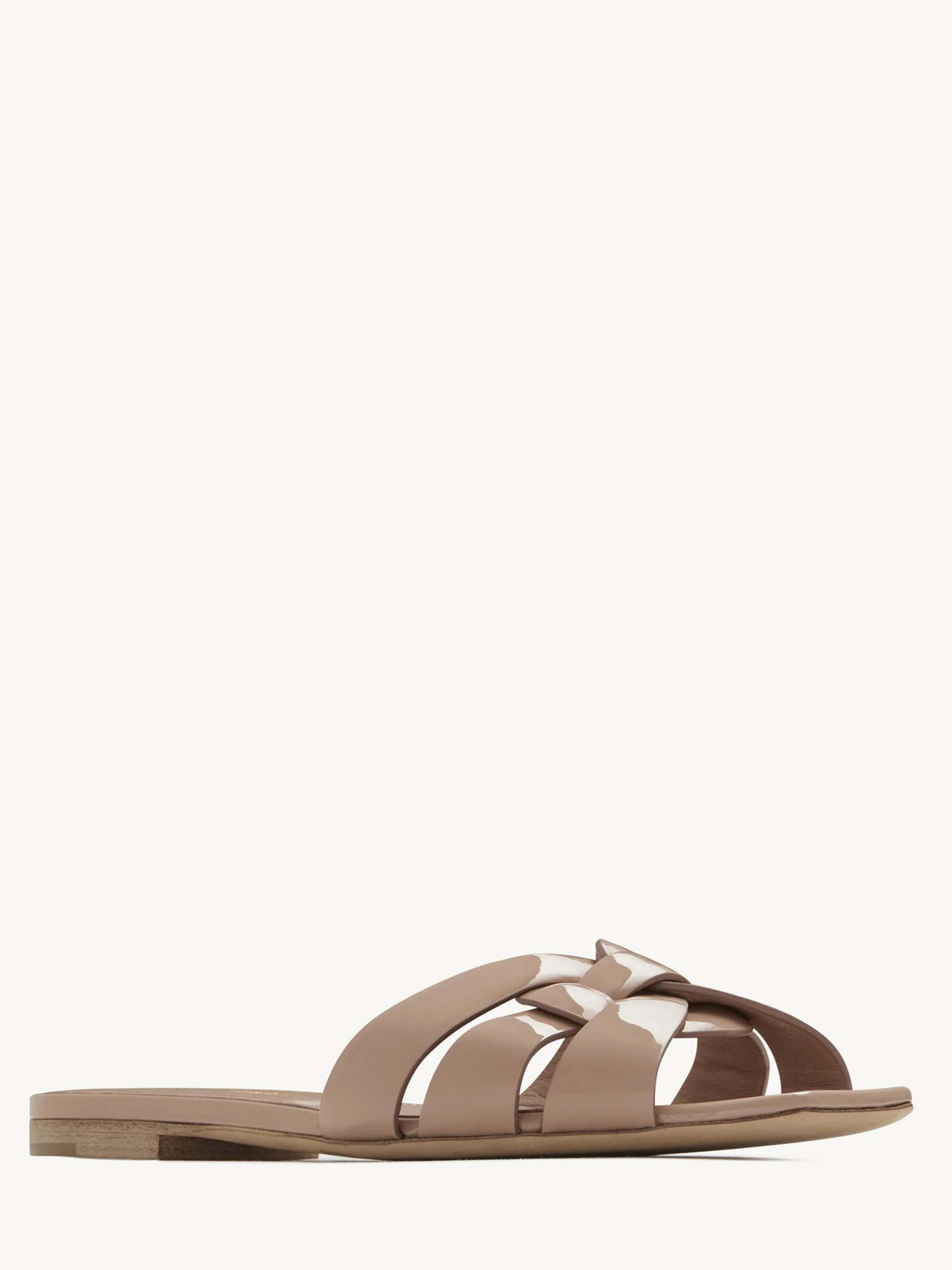 Saint Laurent Mini Intertwining Straps Sandals with Low Heel - Image 3