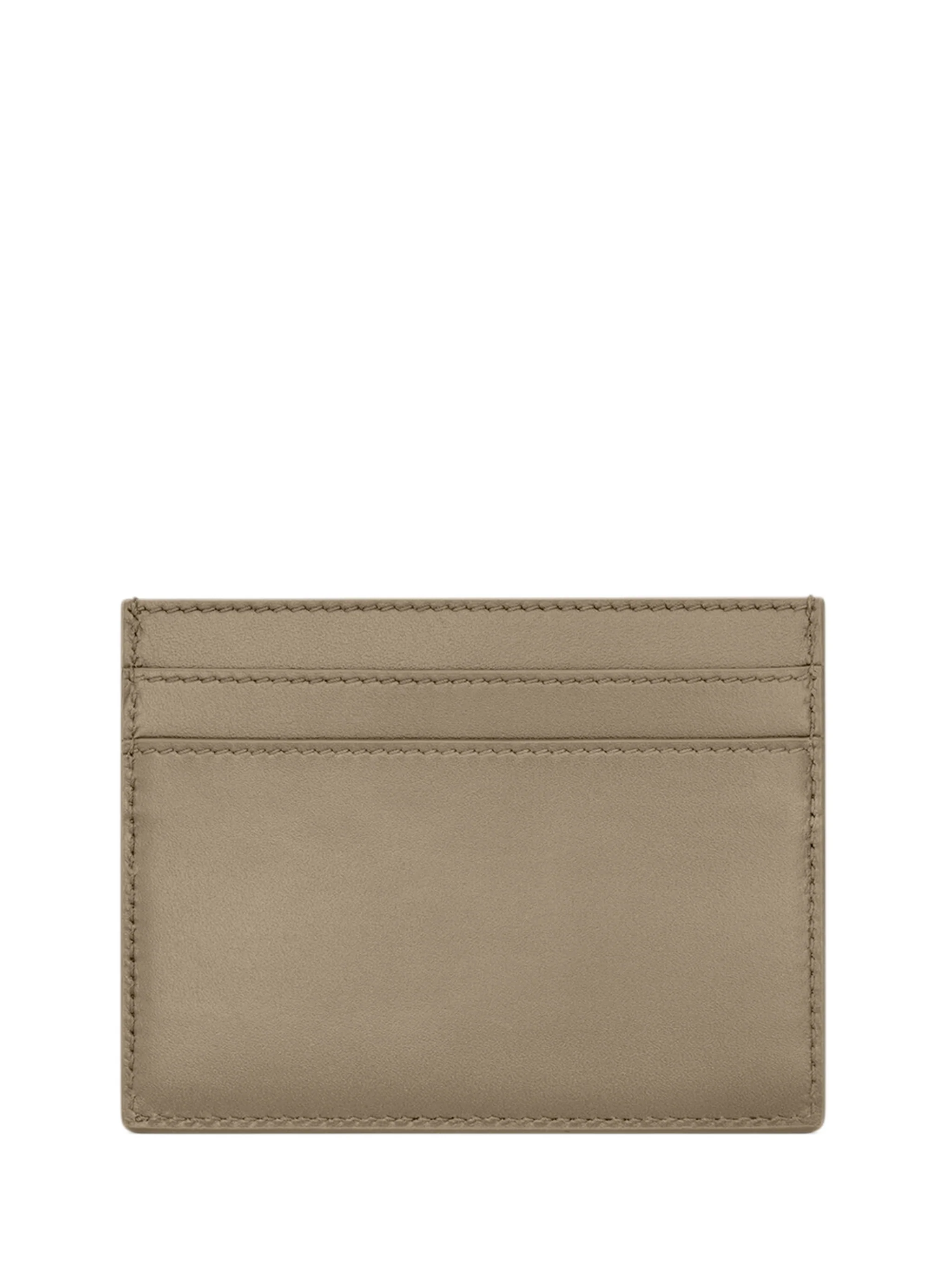 Saint Laurent Mini Leather Wallet with Five Card Slots - Image 2