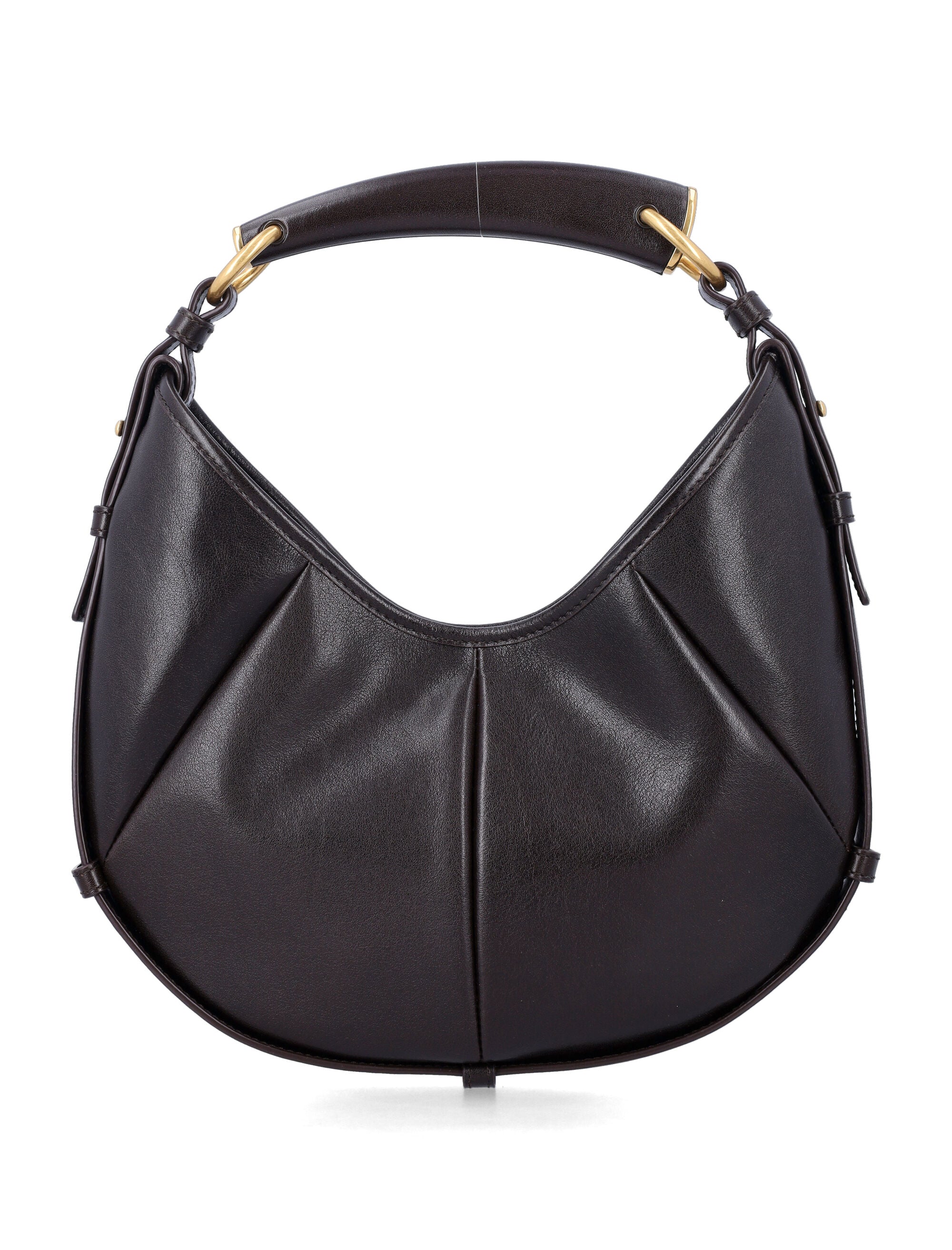 Saint Laurent Mini Soft Hobo Handbag in Calf Skin - Image 3
