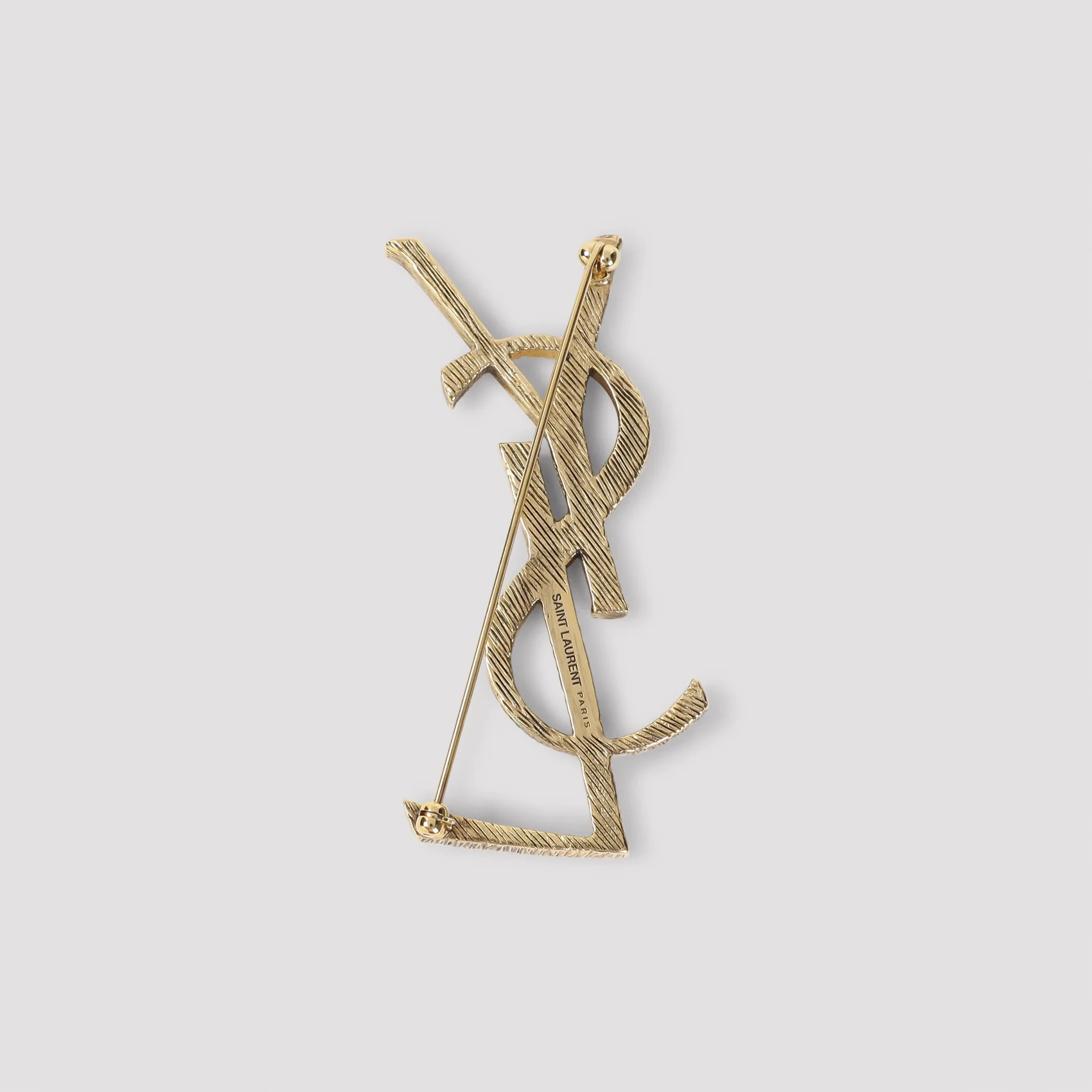Saint Laurent Monogramme Brooch - Image 4