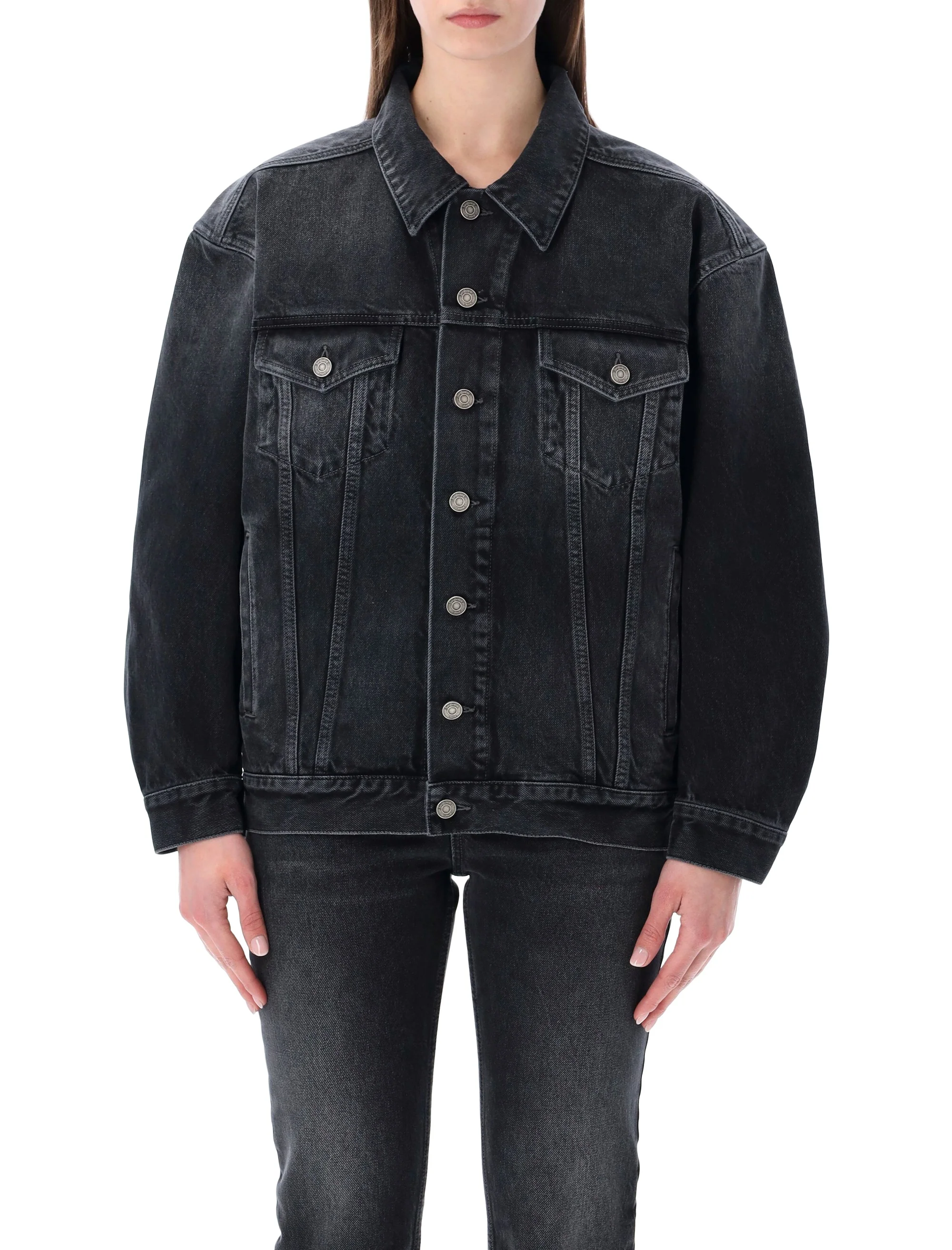 Saint Laurent Oversized 70s-Inspired Statement Jacket