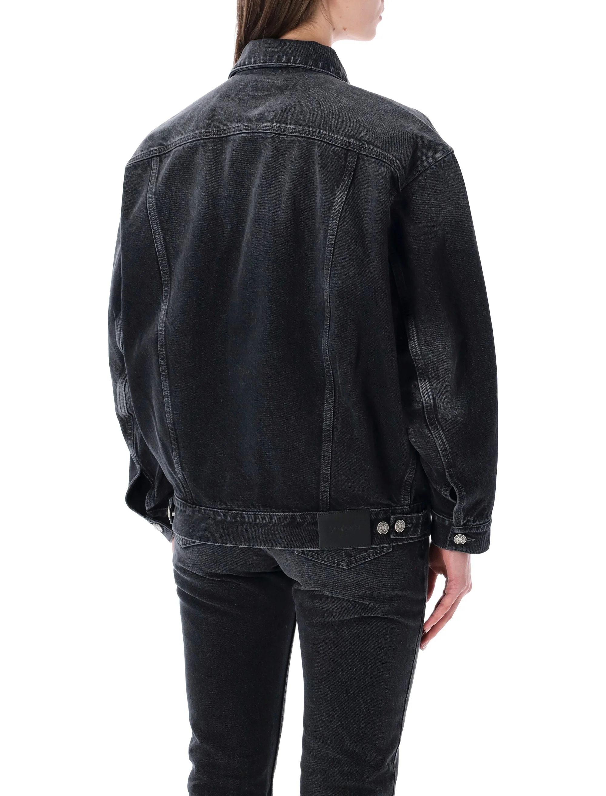 Saint Laurent Oversized 70s-Inspired Statement Jacket - Image 2