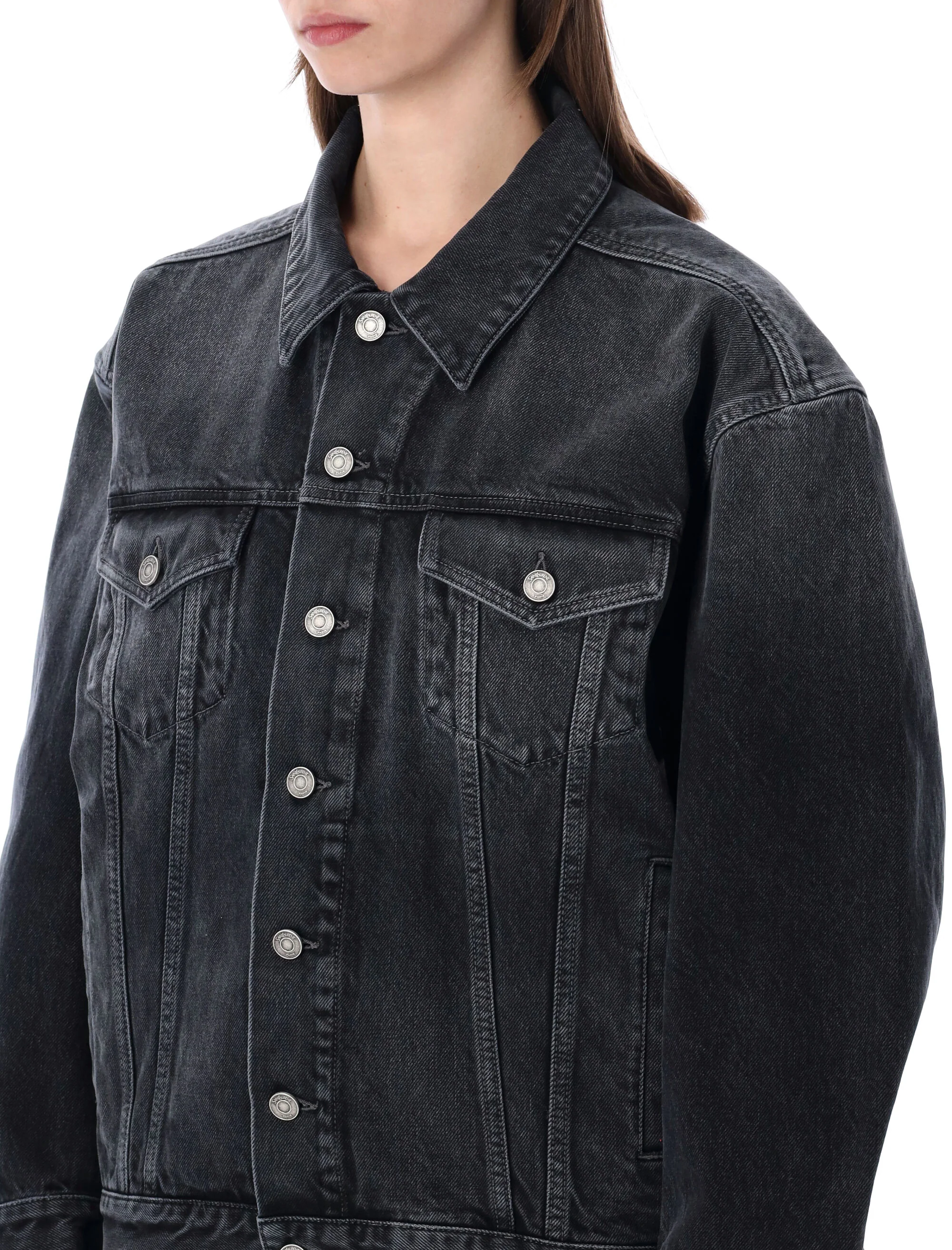 Saint Laurent Oversized 70s-Inspired Statement Jacket - Image 3
