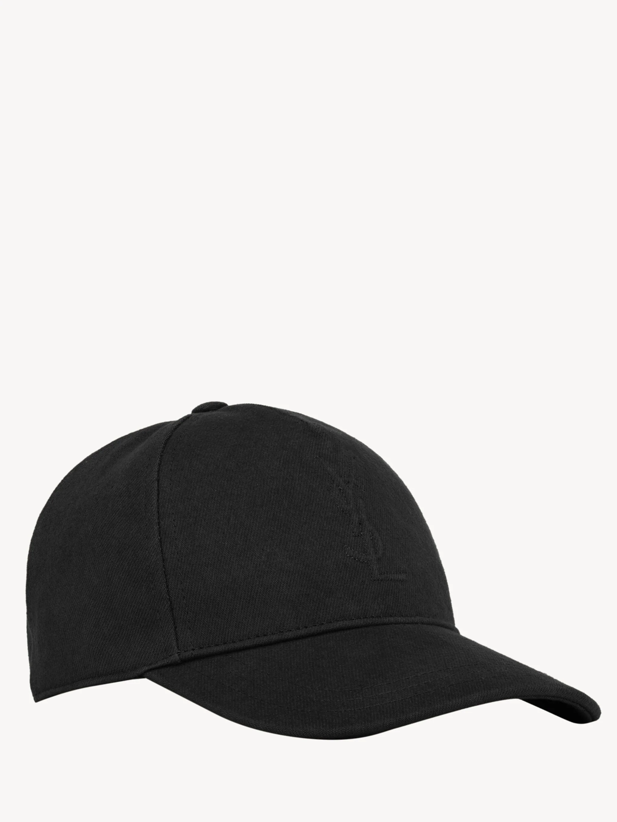 Saint Laurent Quilted Topstitching Adjustable Closure Hat - Image 3