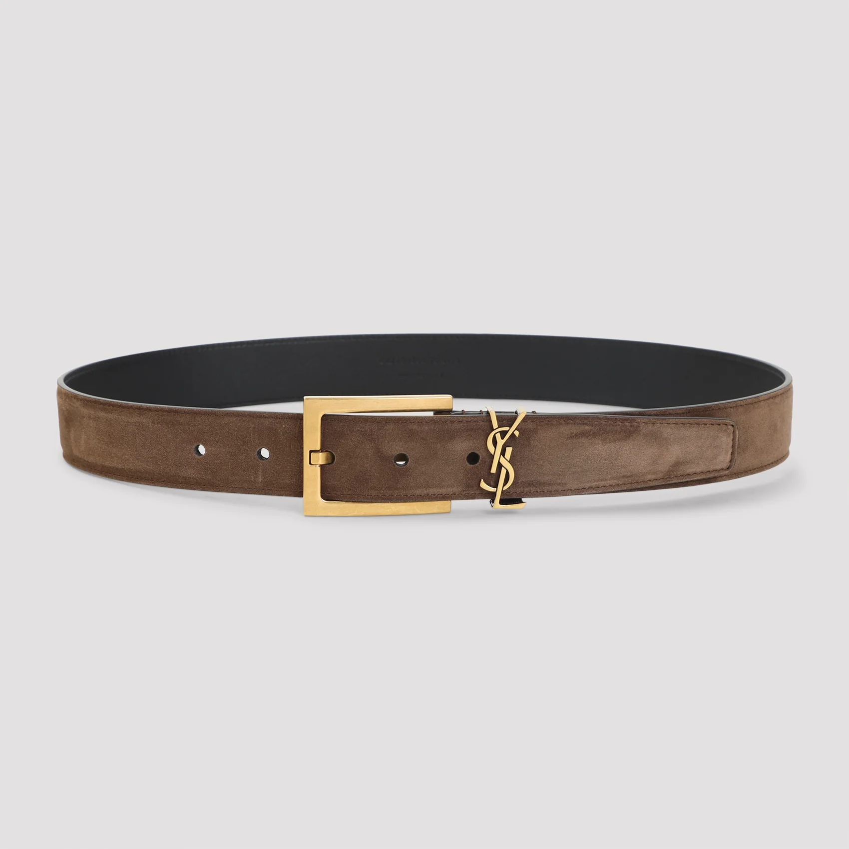 Saint Laurent Theurent Mini Suede Belt