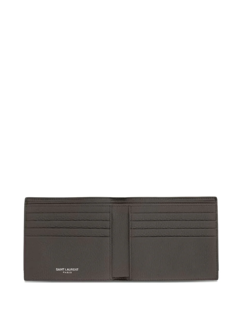 Saint Laurent Tiny Cassandre Billfold Wallet in Grainy Leather - Image 6