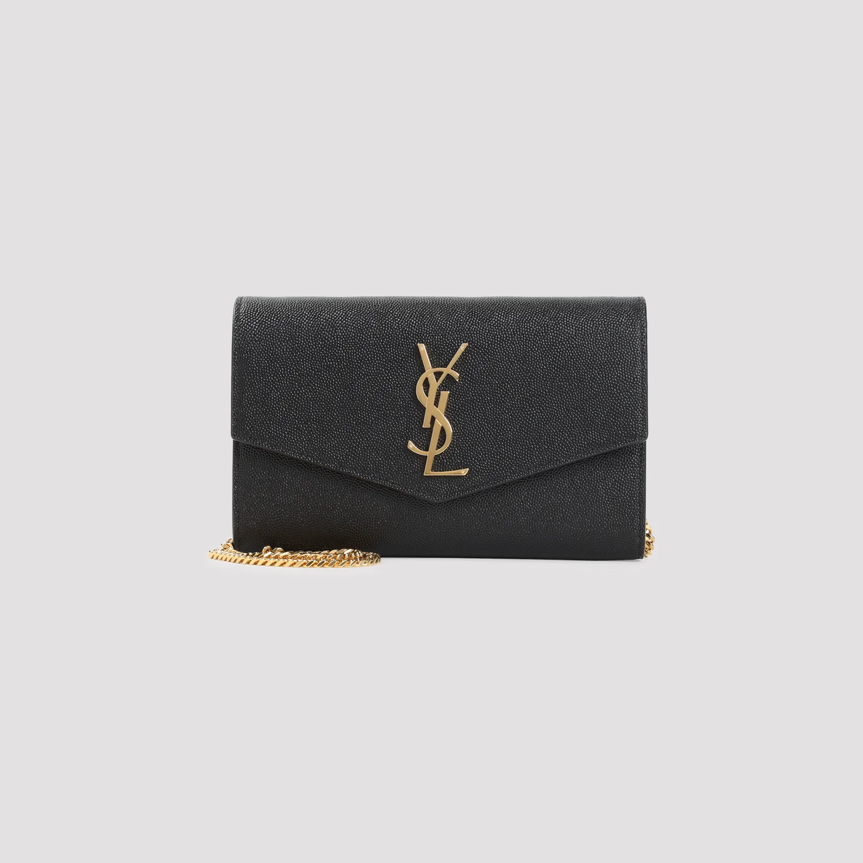 SAINT LAURENT Uptown Leather Wallet on Chain - Image 3