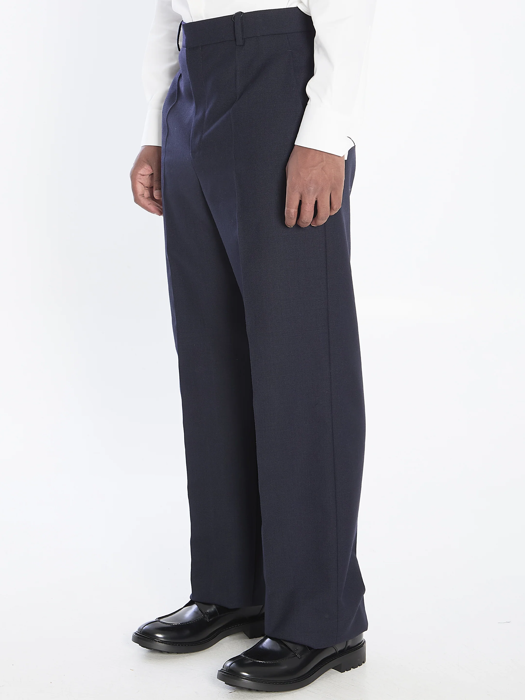 SAINT LAURENT Wool Tailored Trousers - Image 2