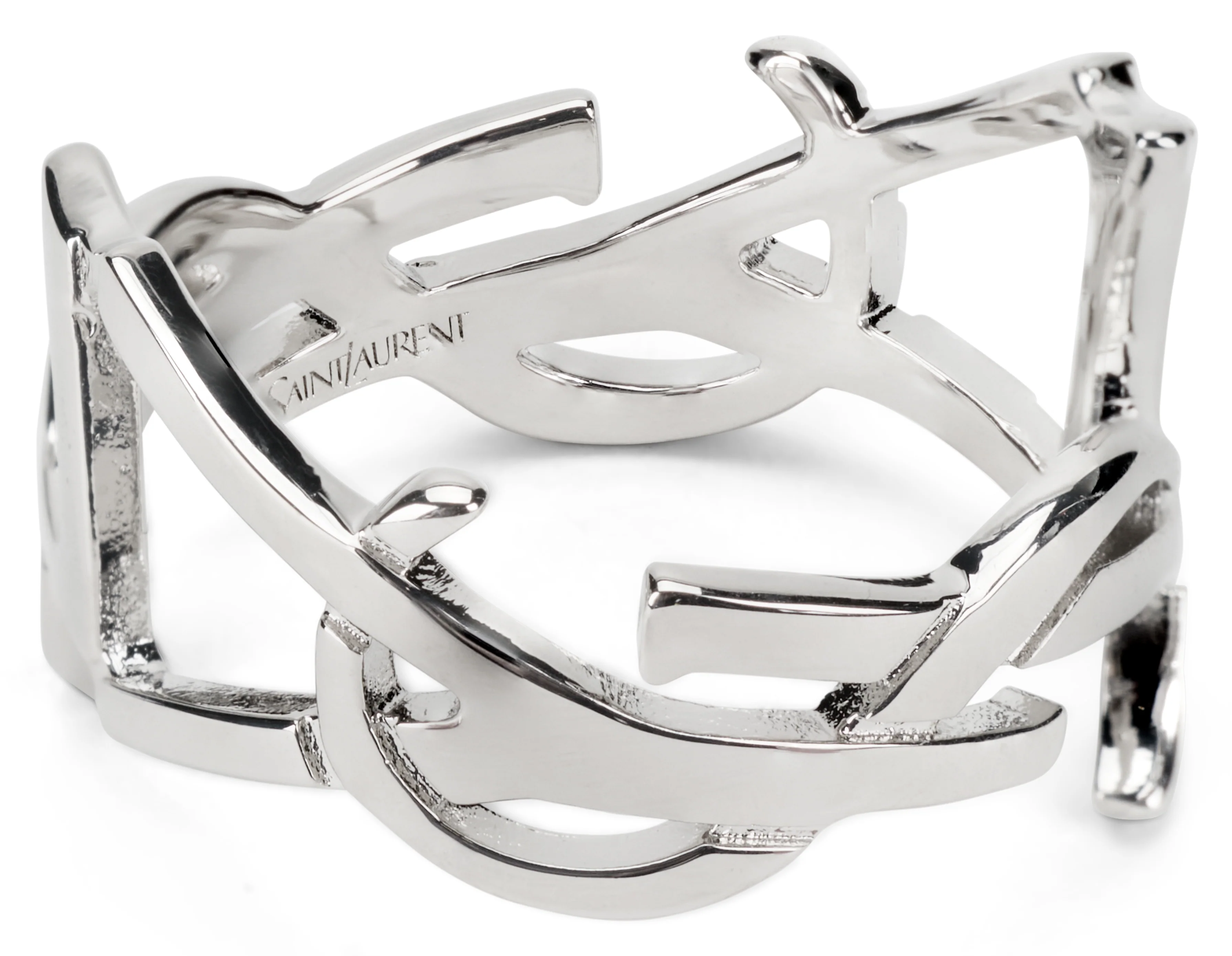 Saint Laurent Woven Design Scarf Ring - Sizes 05 to 10 - Image 2