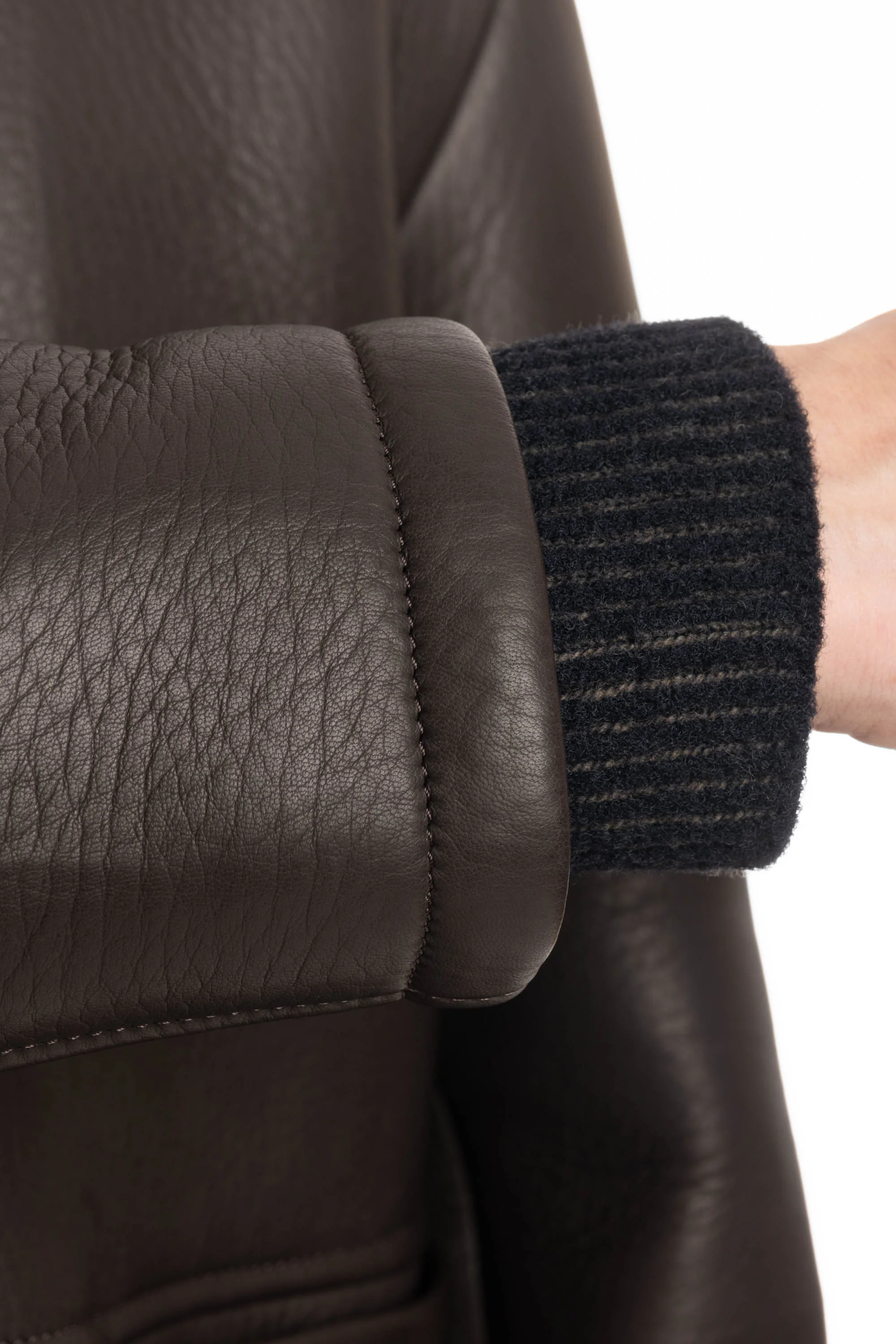 Salvatore Santoro Mini Luxurious Leather Jacket for Men - FW24 - Image 7