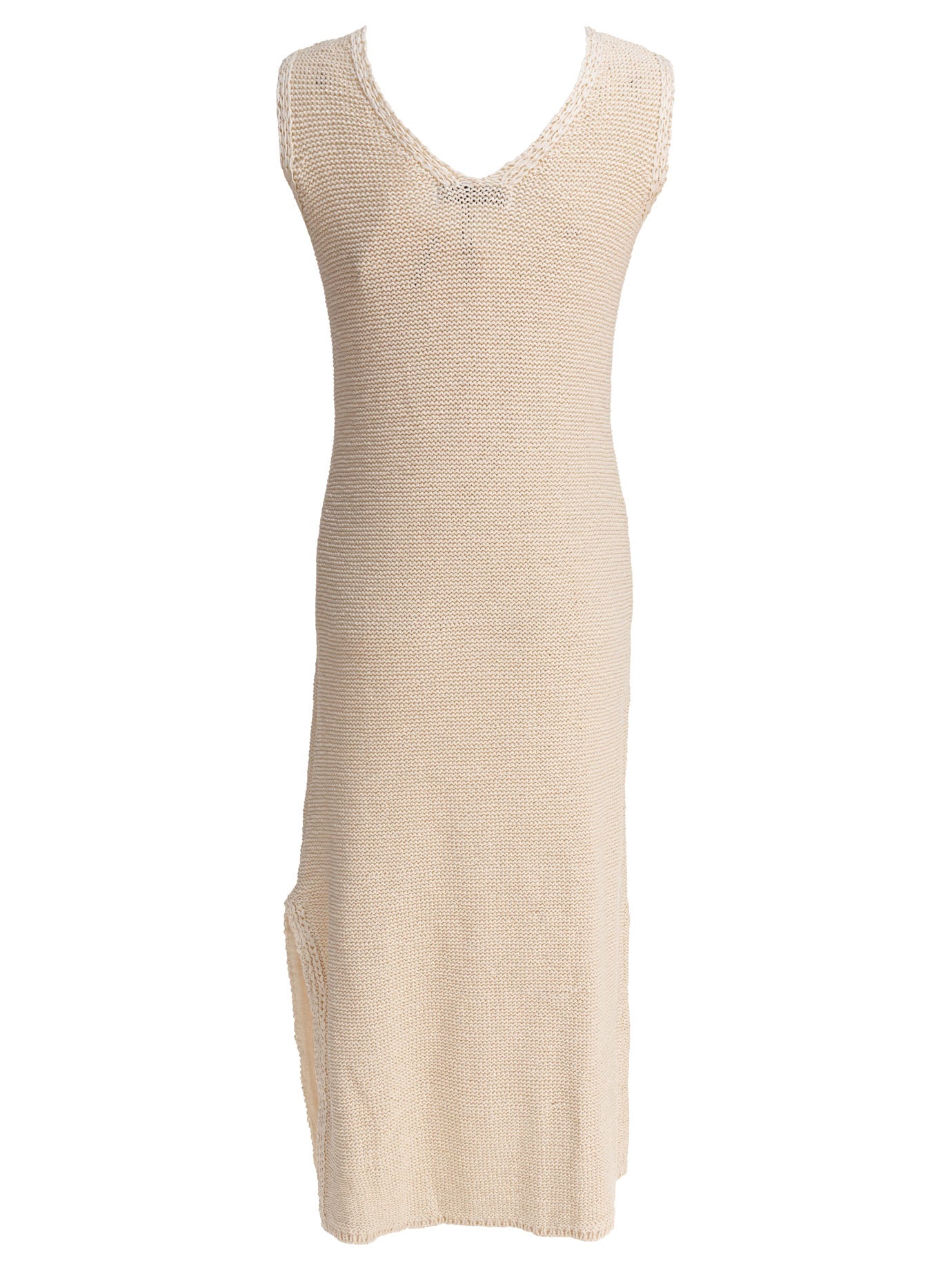 Sandbeige Elegant Mini Dress for Women - Image 2