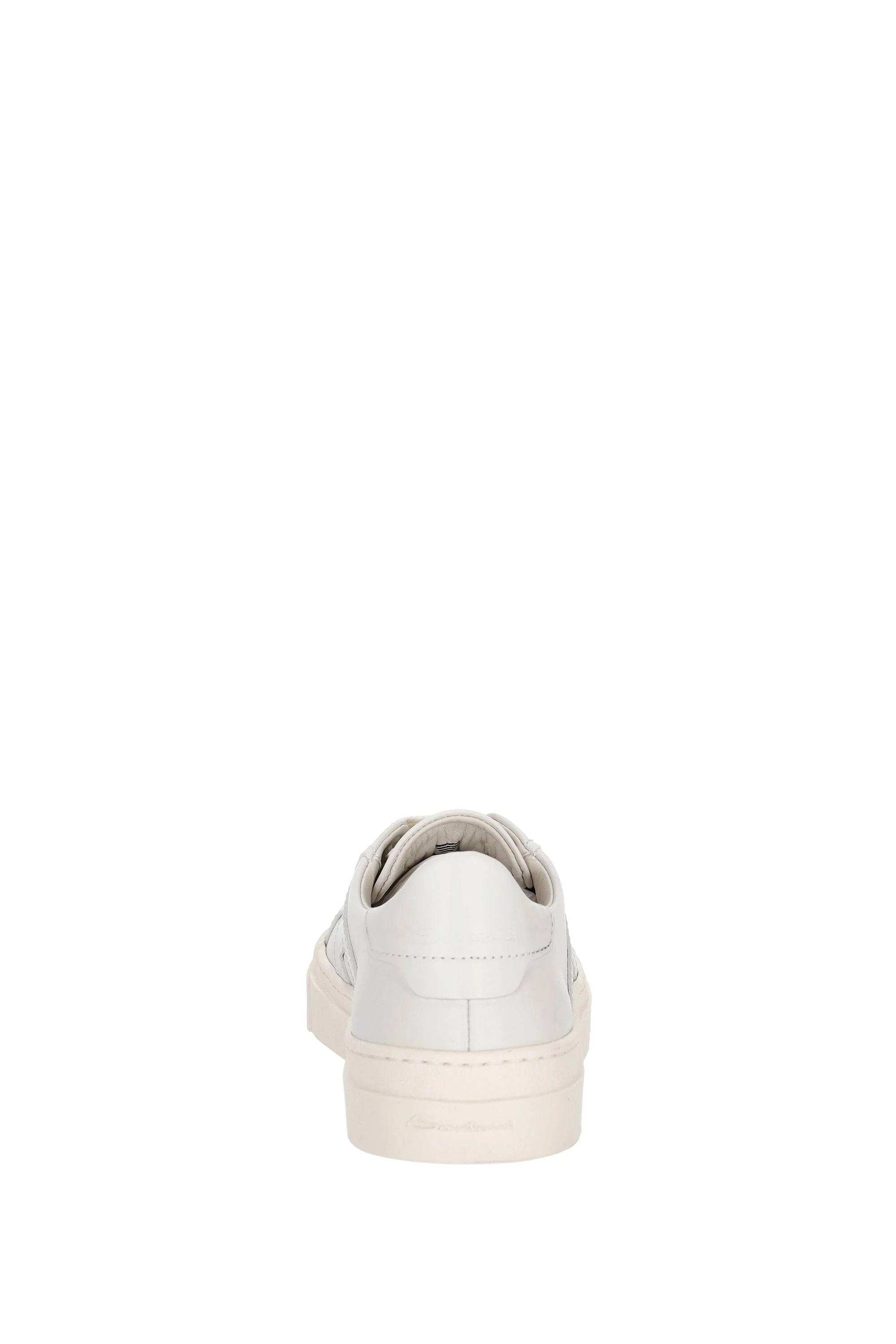 Santoni Double Buckle Leather Sneakers - Men’s Sporty Elegance - Image 5