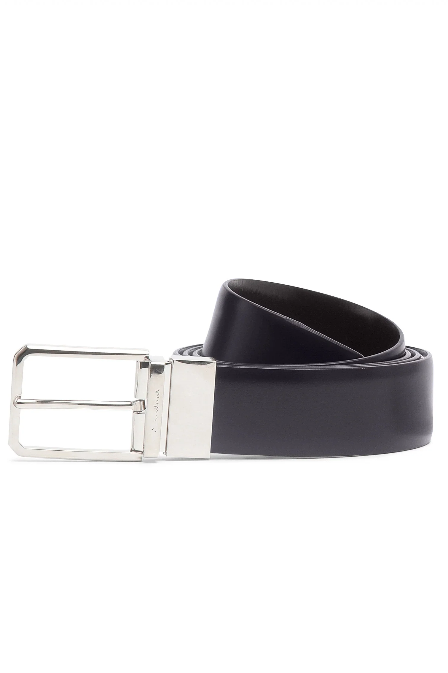 Santoni Elegant Leather Belt for Men