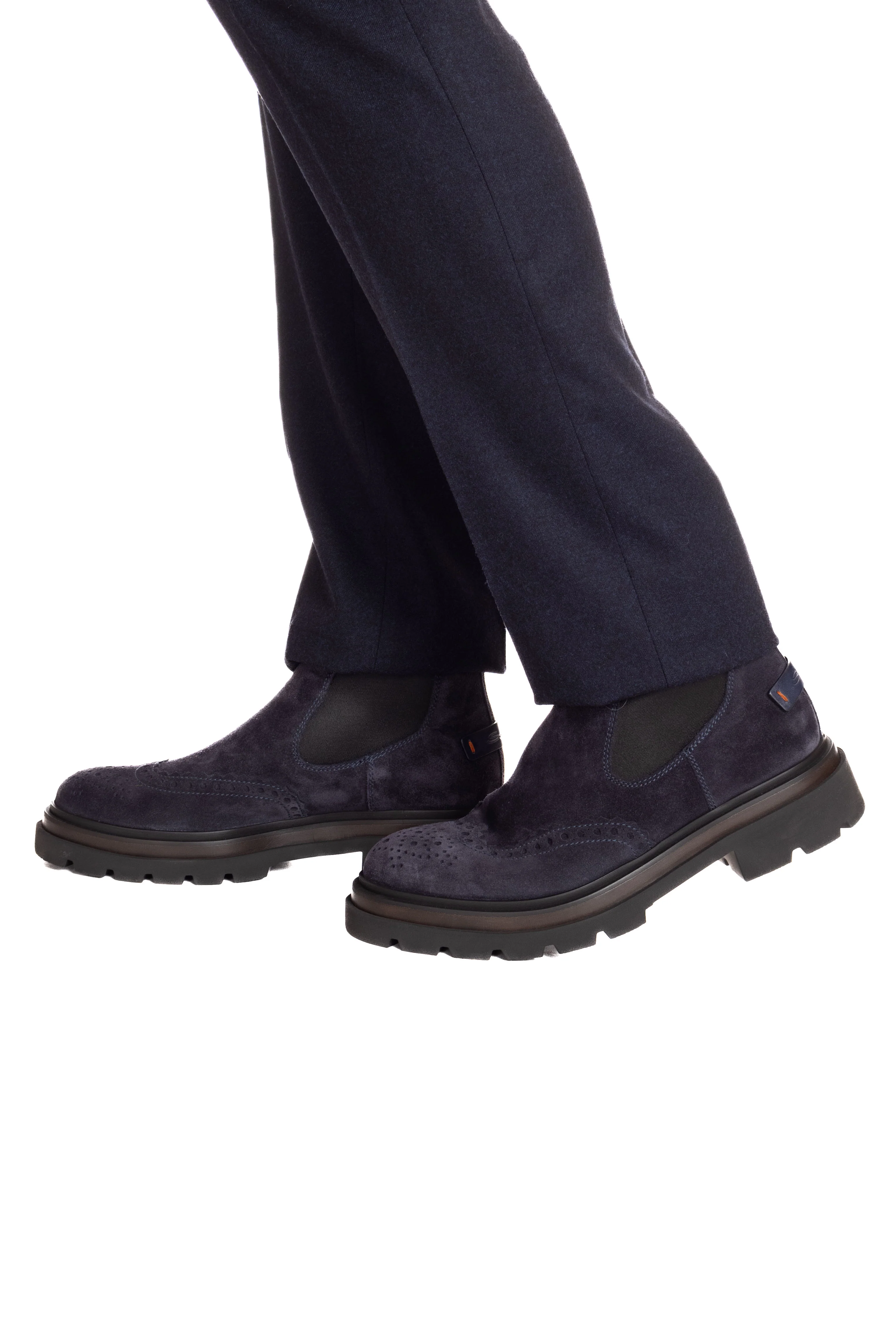 Santoni Expertly Crafted Flat Shoes for Men