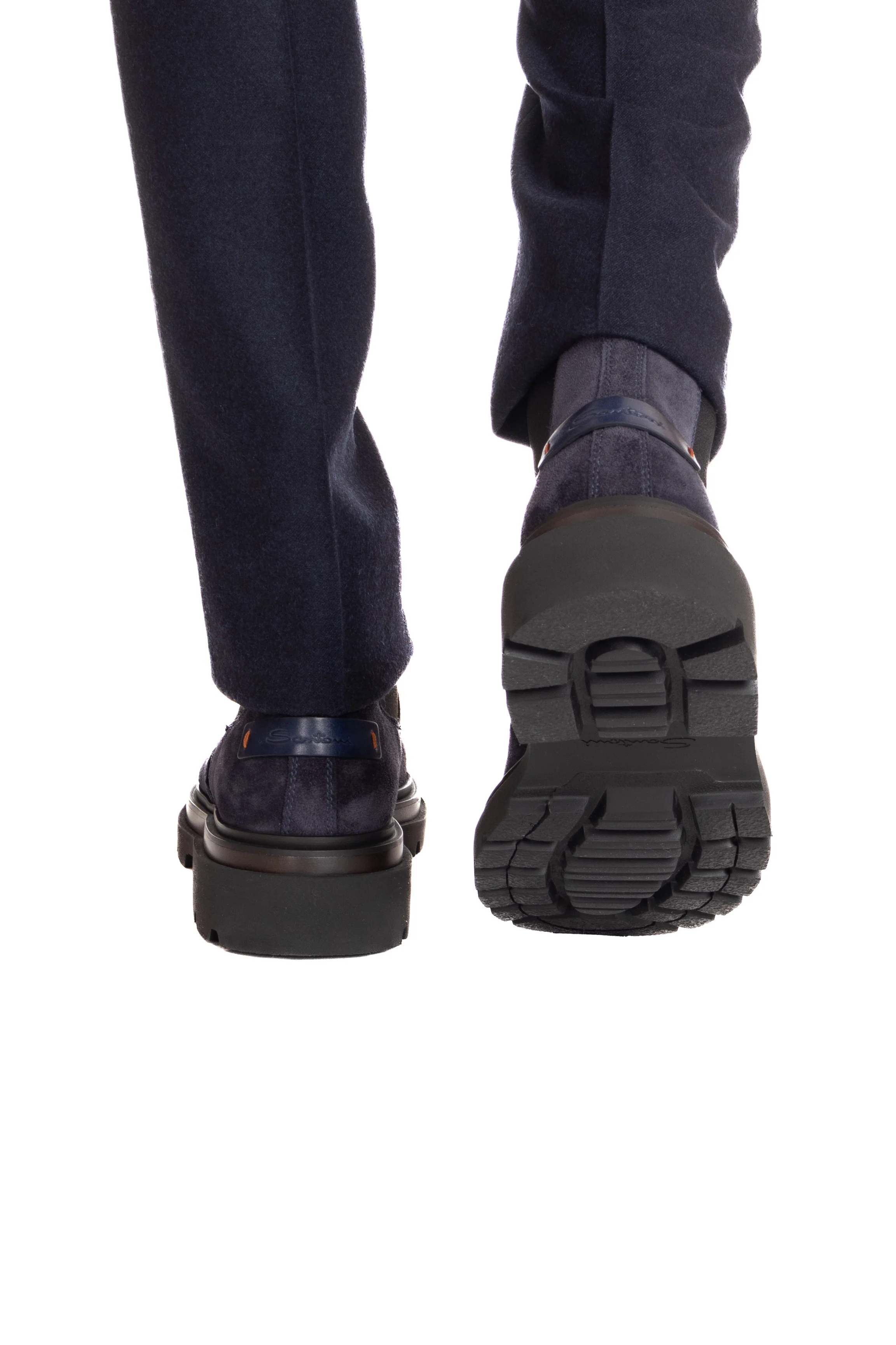 Santoni Expertly Crafted Flat Shoes for Men - Image 3