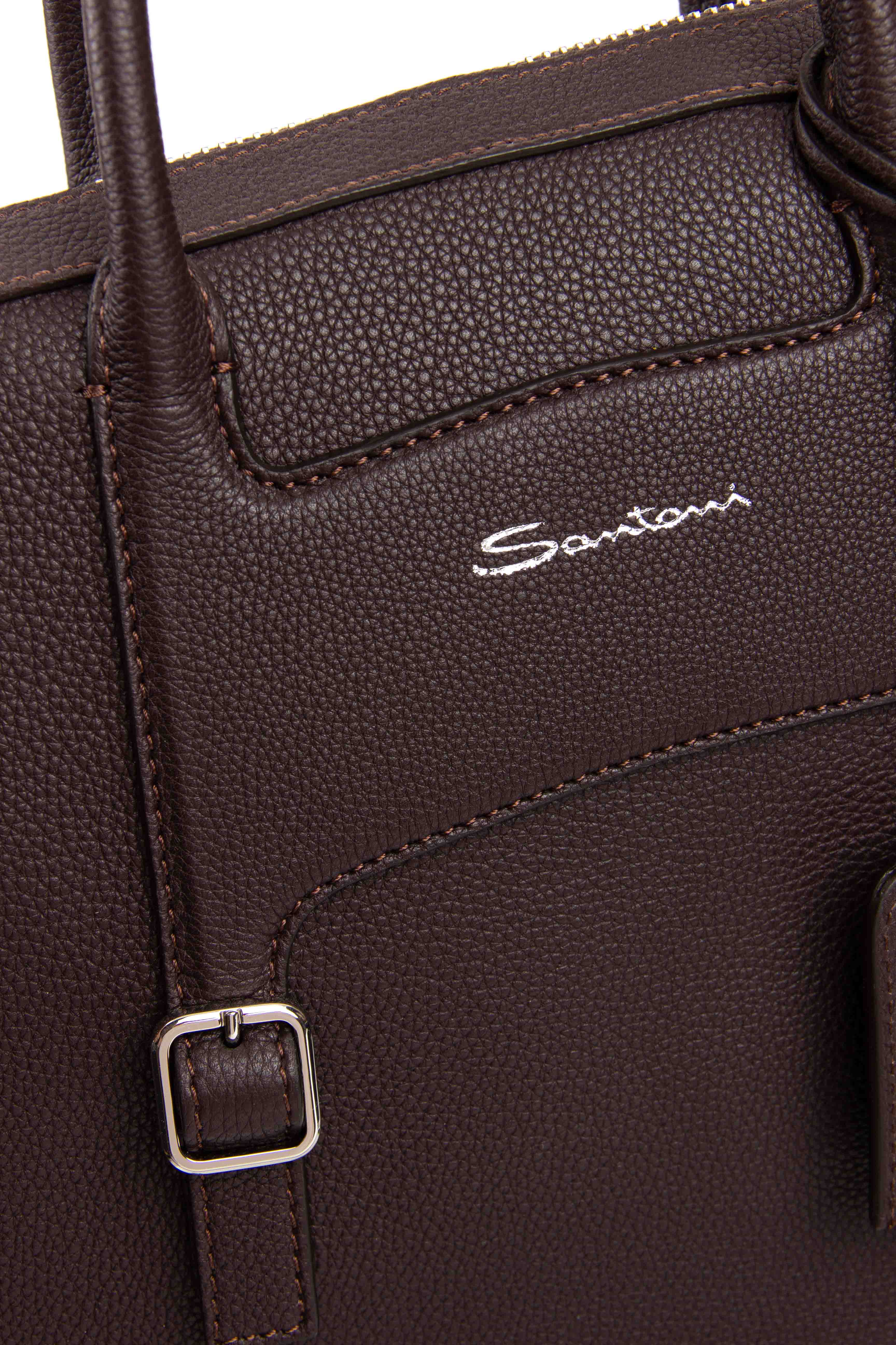 Santoni Men's Classic Mini Bag - Image 5