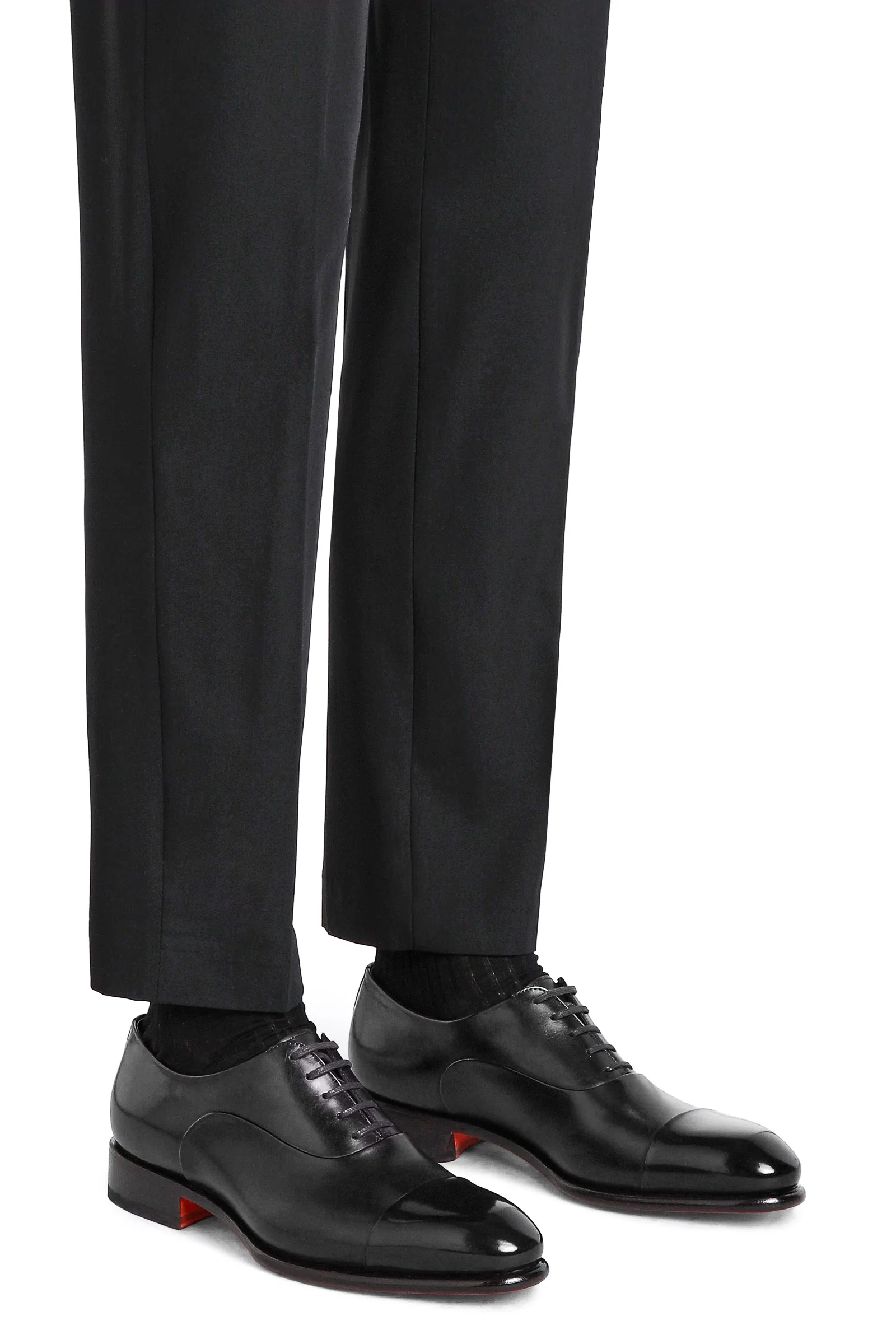 Santoni Men's Elegant Flat Shoes for FW25 - Image 6