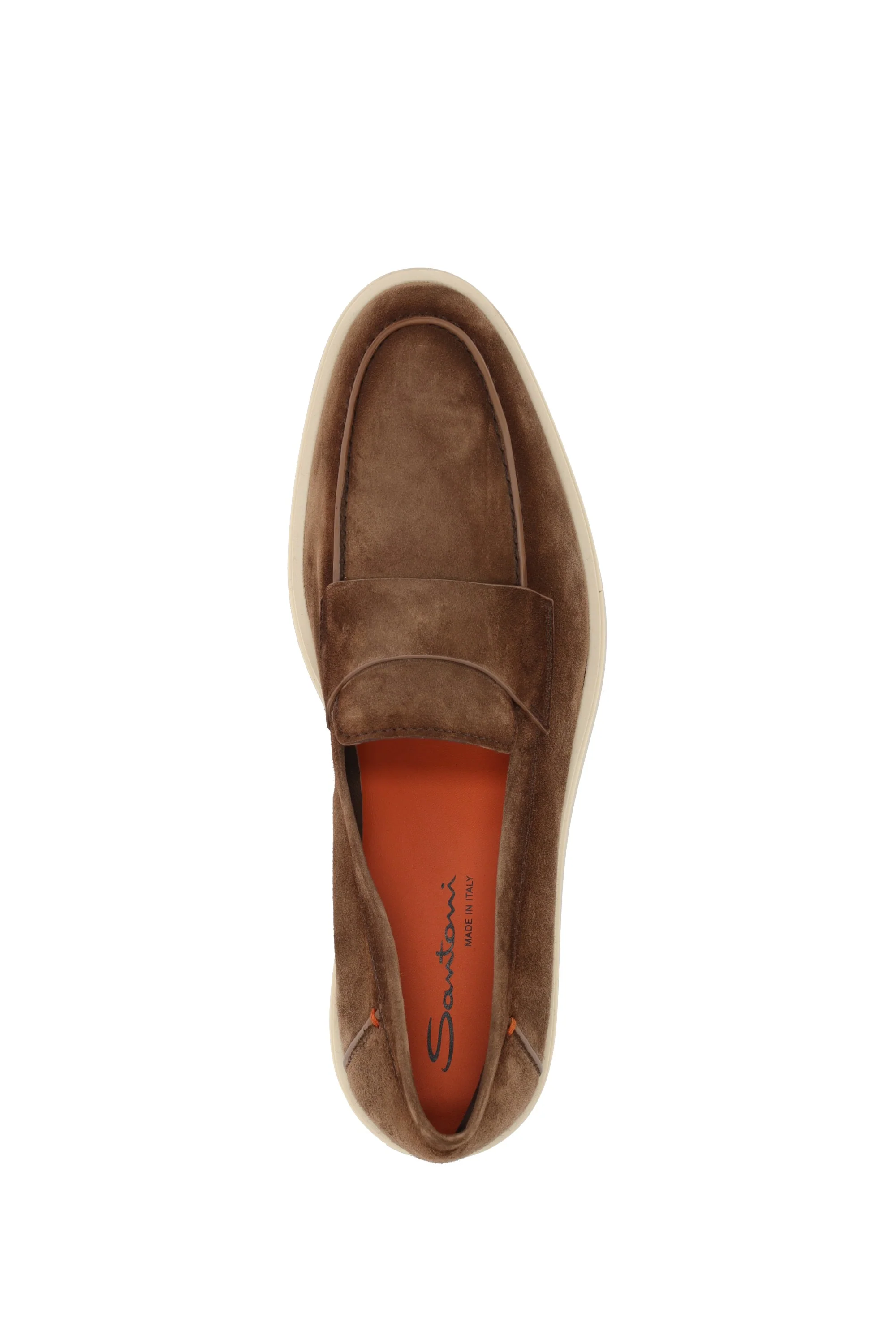 Santoni Sophisticated Slip-On Flat Shoes for Men - Image 5