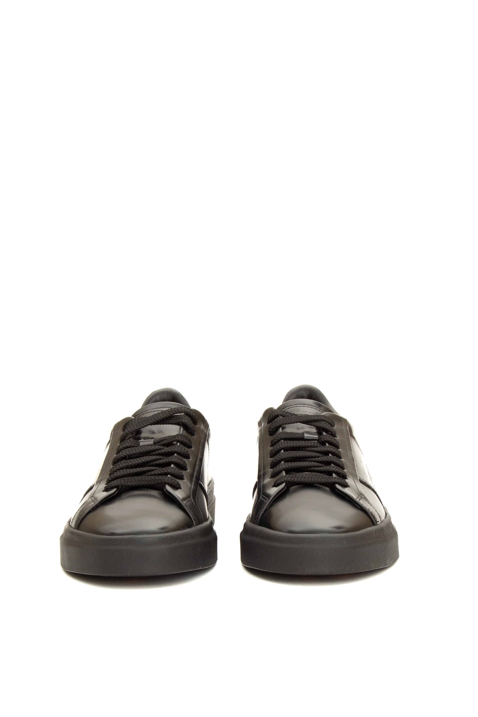 Santoni Timeless Leather Flat Shoes for Men - Image 4