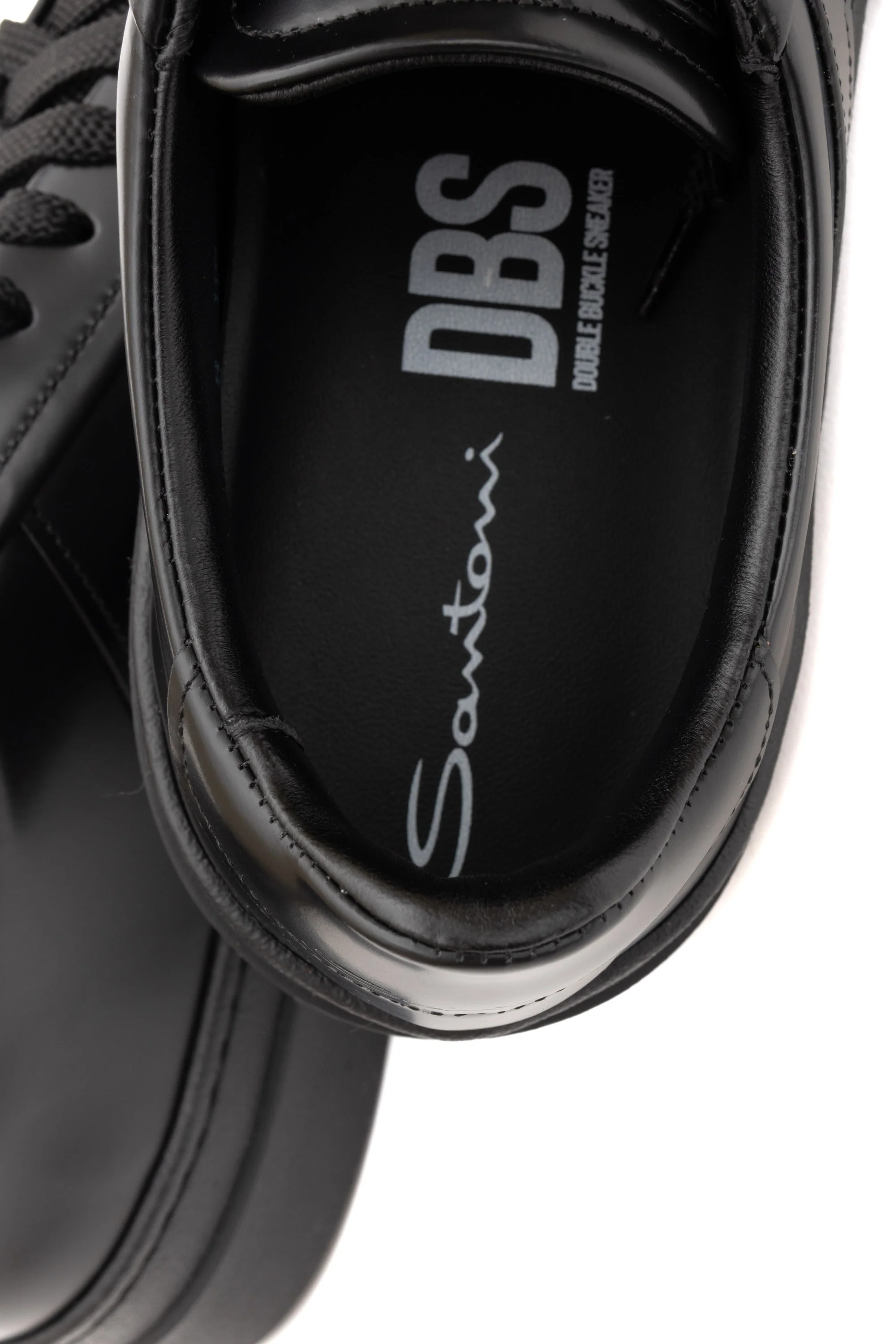 Santoni Timeless Leather Flat Shoes for Men - Image 7