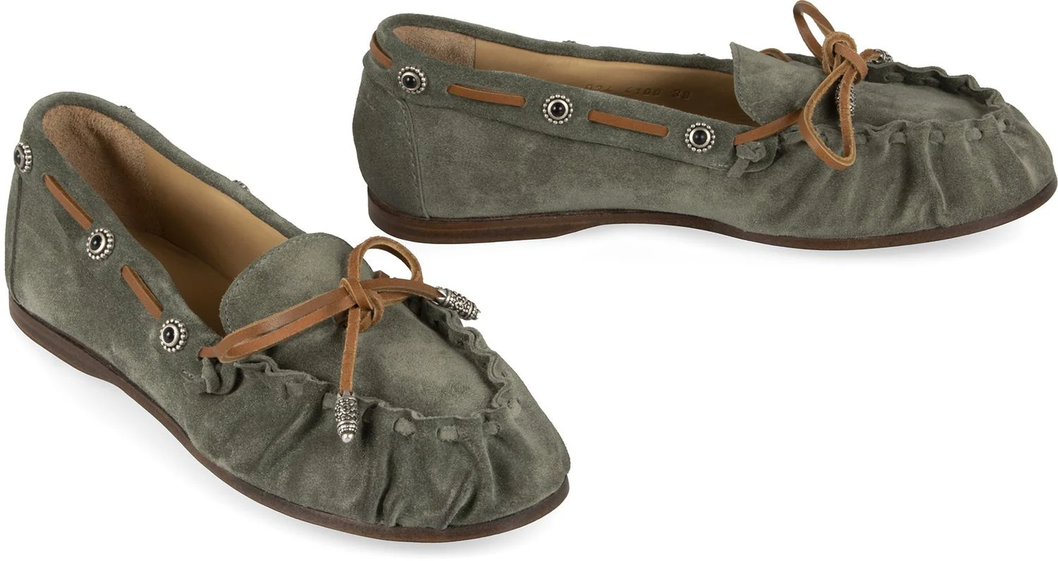 SARTORE Suede Loafers - Image 4
