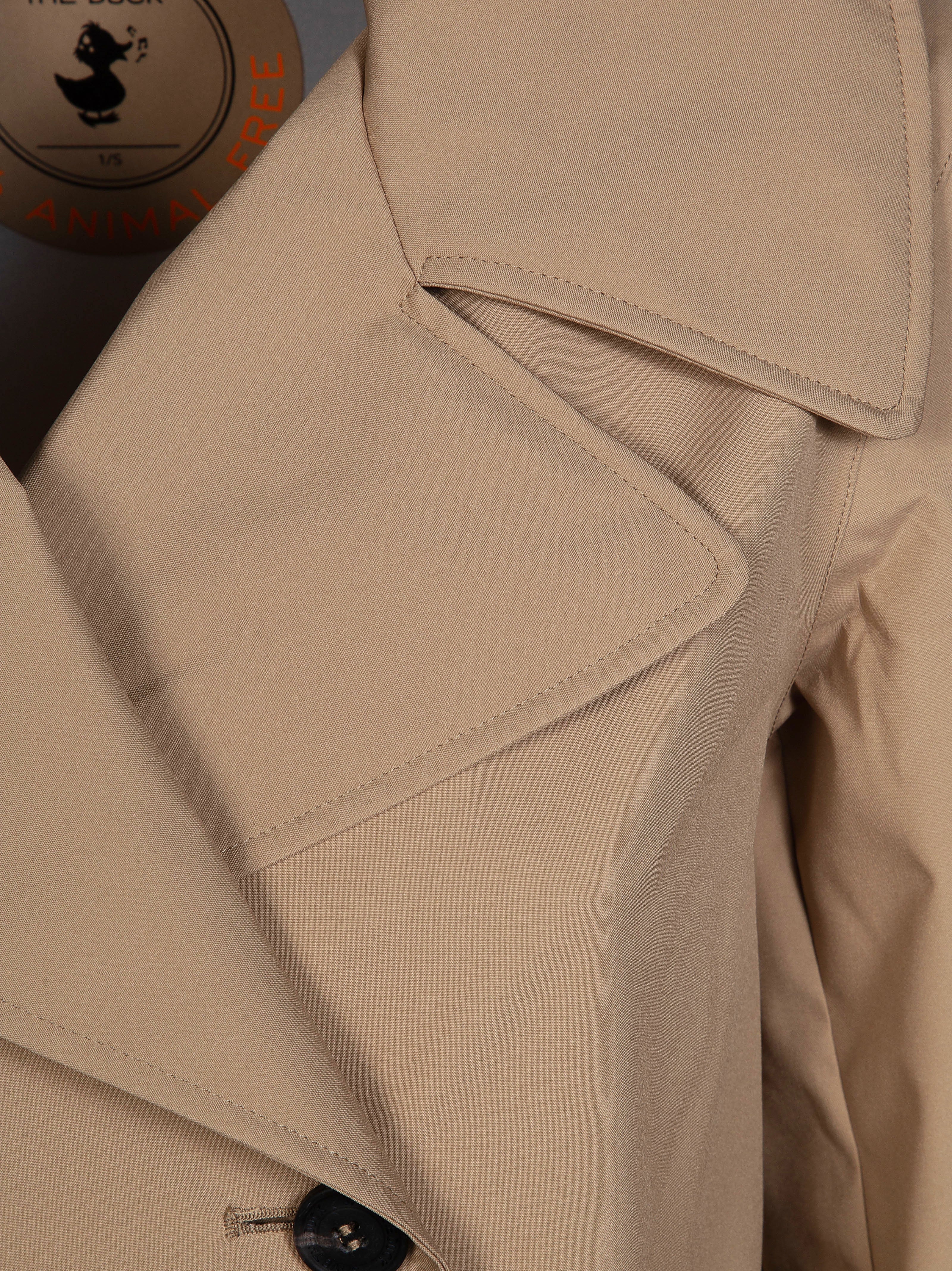 Save The Duck Double-breasted Buttoned Coat - Image 3