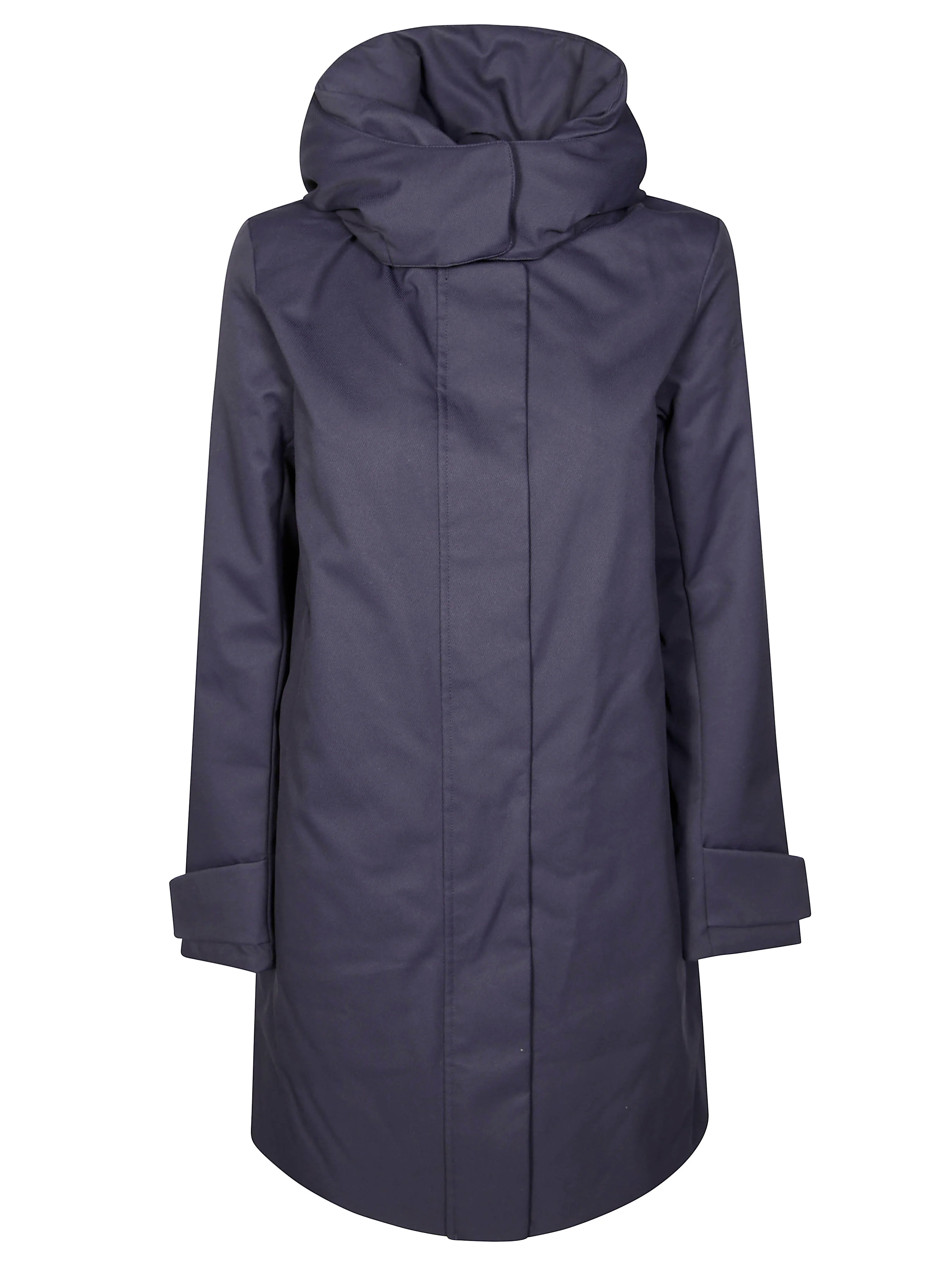 Save The Duck Wool Technical Jacket with Detachable Hood for Women