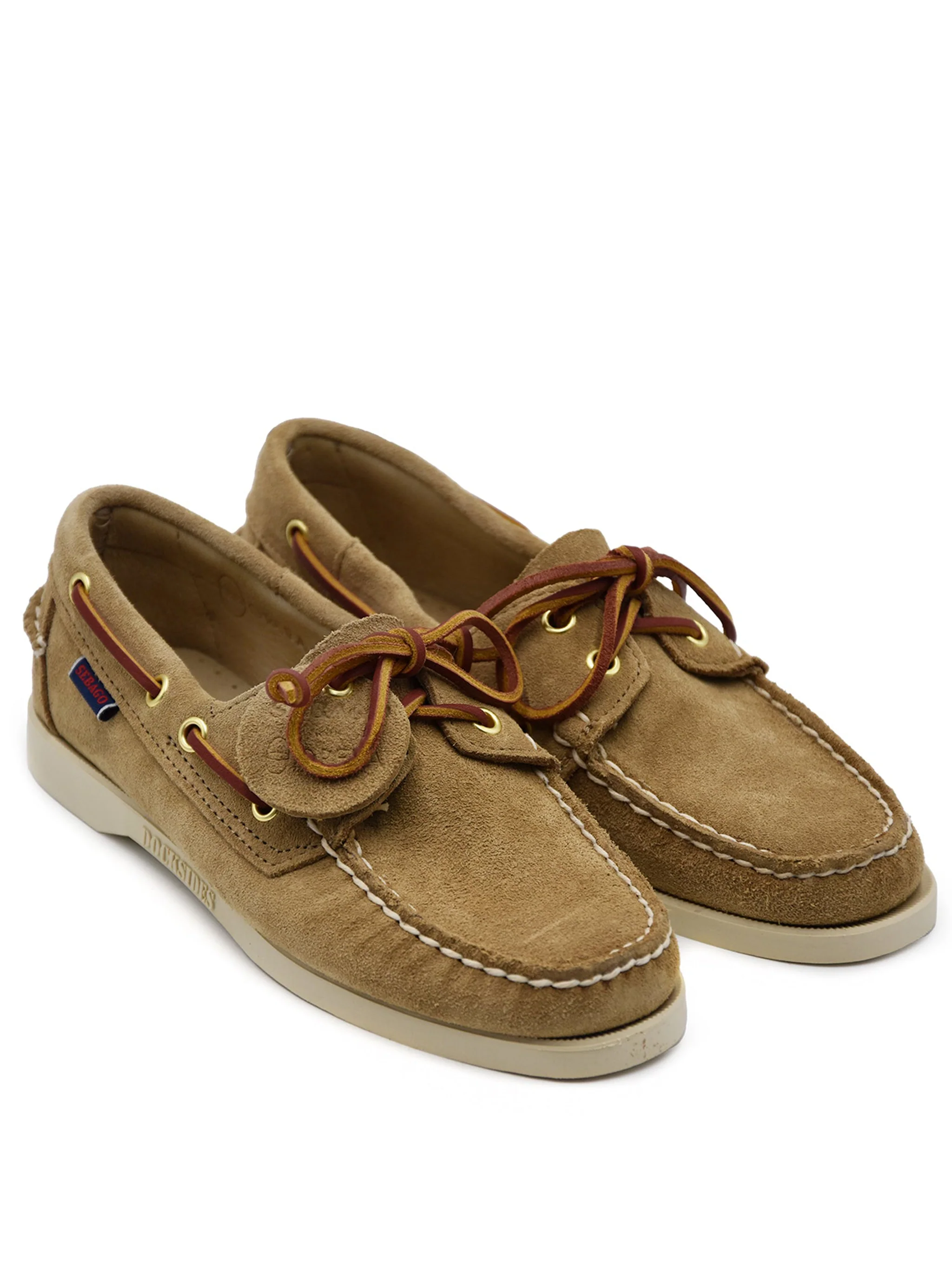 Sebago Handmade Suede Moccasins with Non-Slip Rubber Sole - Regular Fit - Image 2