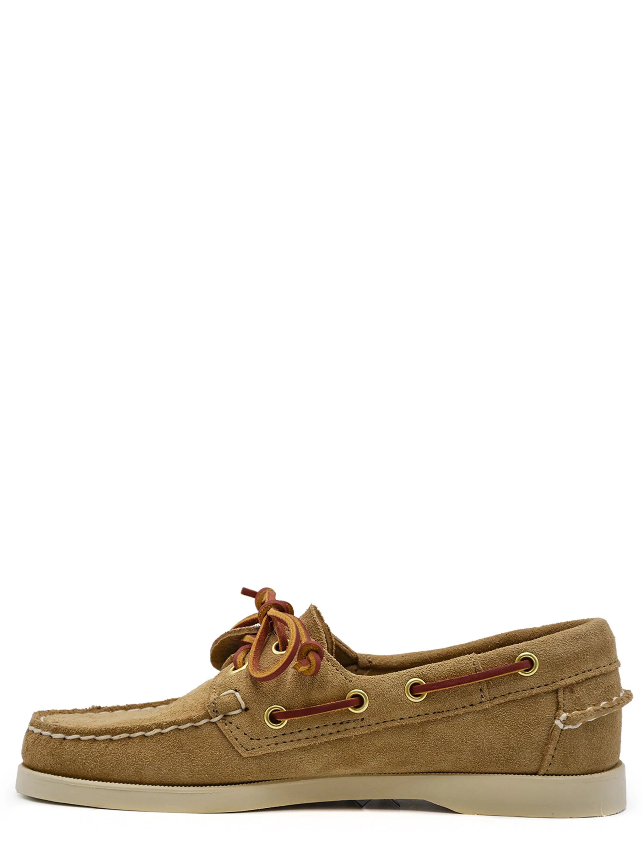 Sebago Handmade Suede Moccasins with Non-Slip Rubber Sole - Regular Fit - Image 3