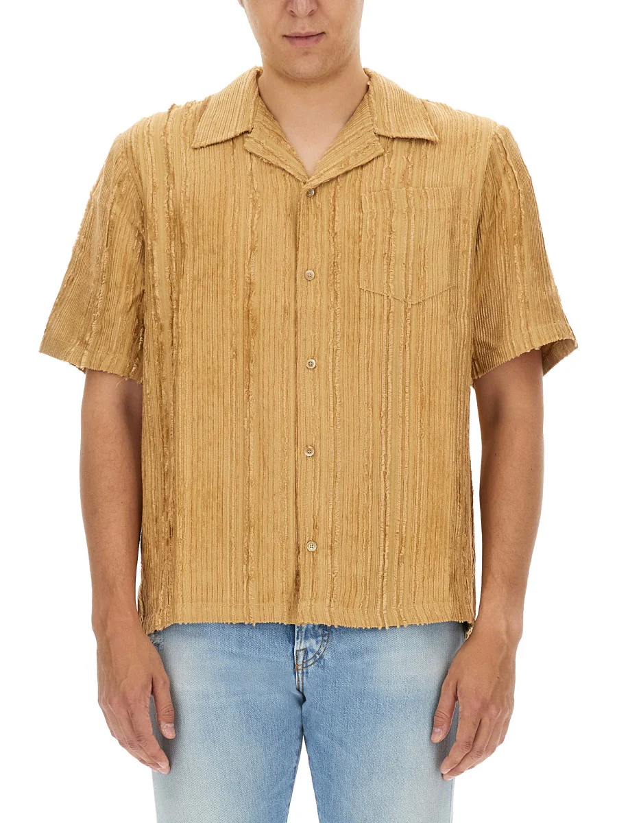SÉFR Dalian Striped Pocket Shirt