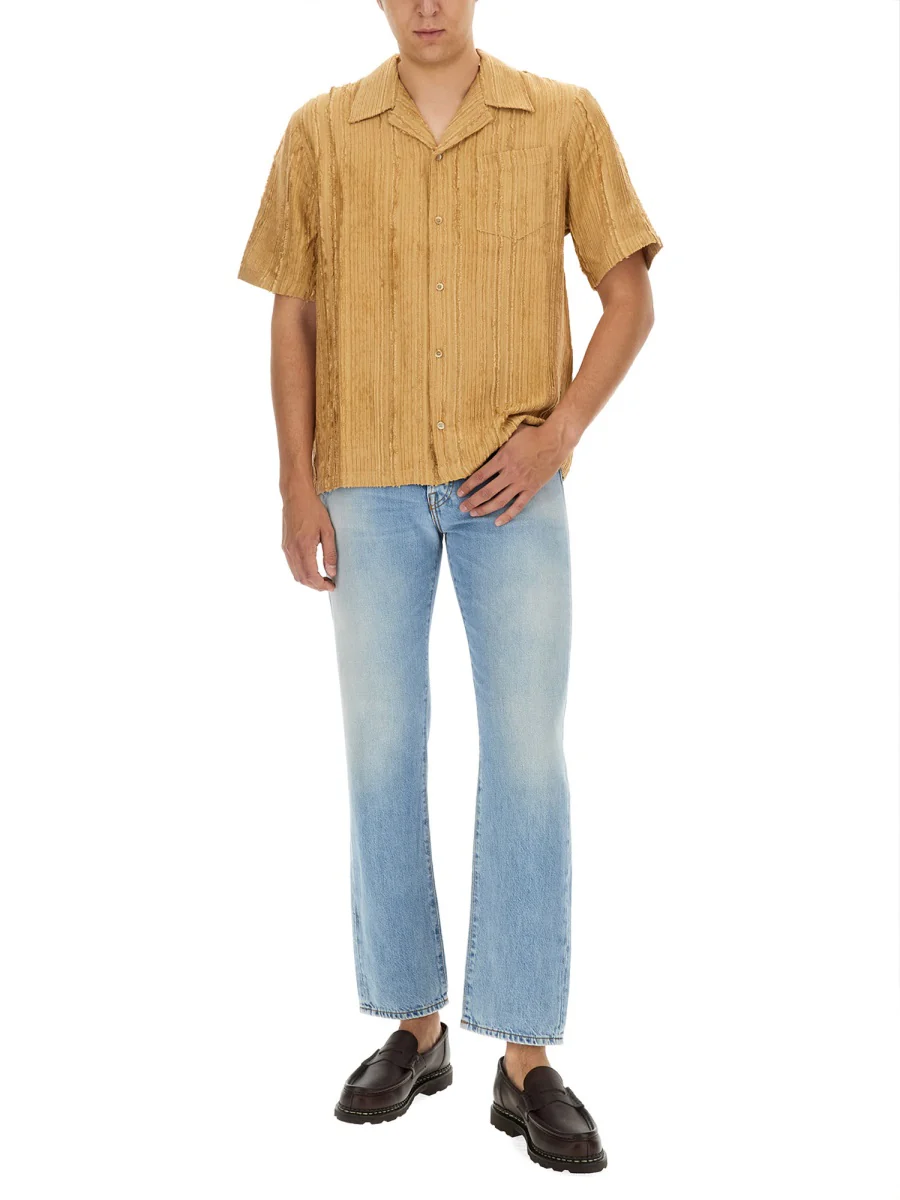 SÉFR Dalian Striped Pocket Shirt - Image 2