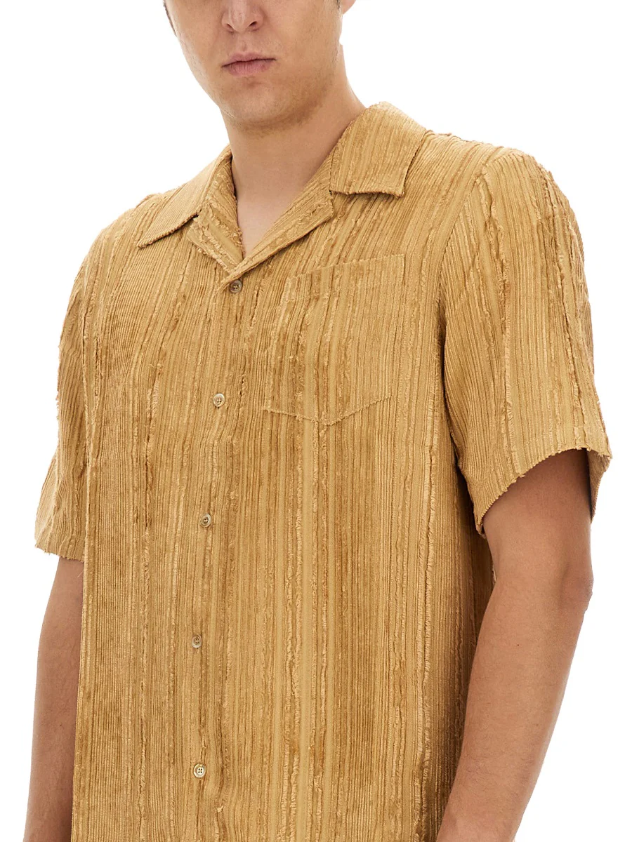 SÉFR Dalian Striped Pocket Shirt - Image 4