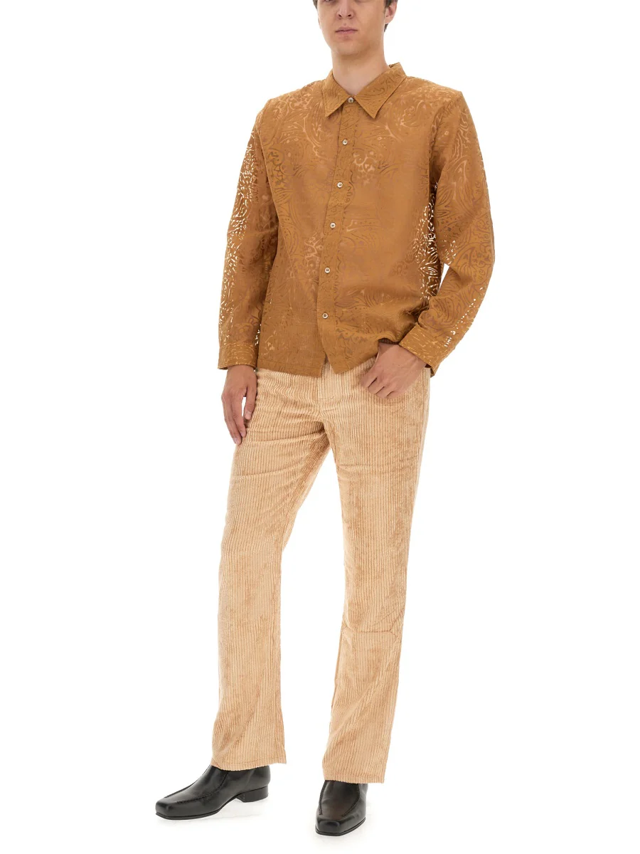 SÉFR Maui Lace-detail Shirt - Image 2
