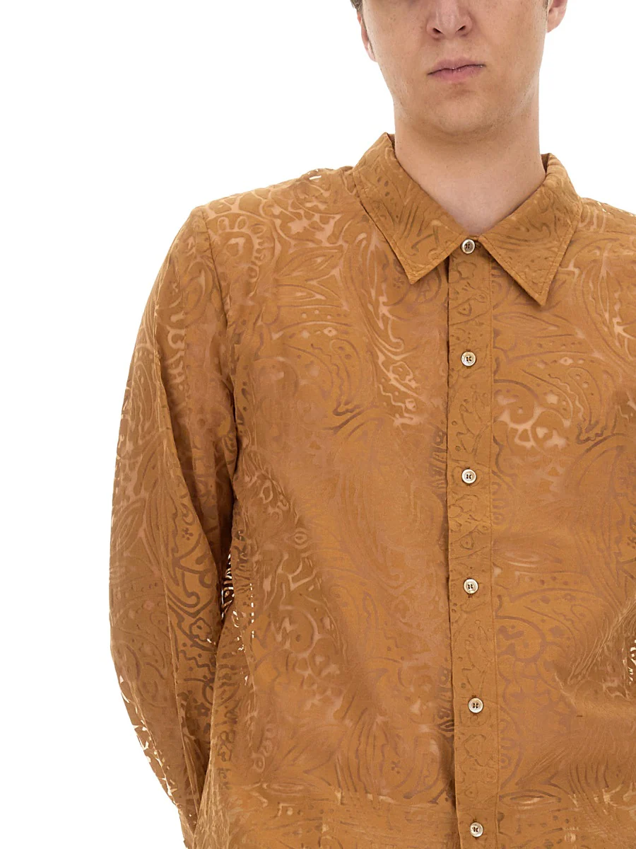 SÉFR Maui Lace-detail Shirt - Image 4