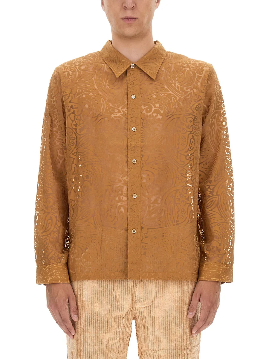 SÉFR Maui Lace-detail Shirt - Image 5