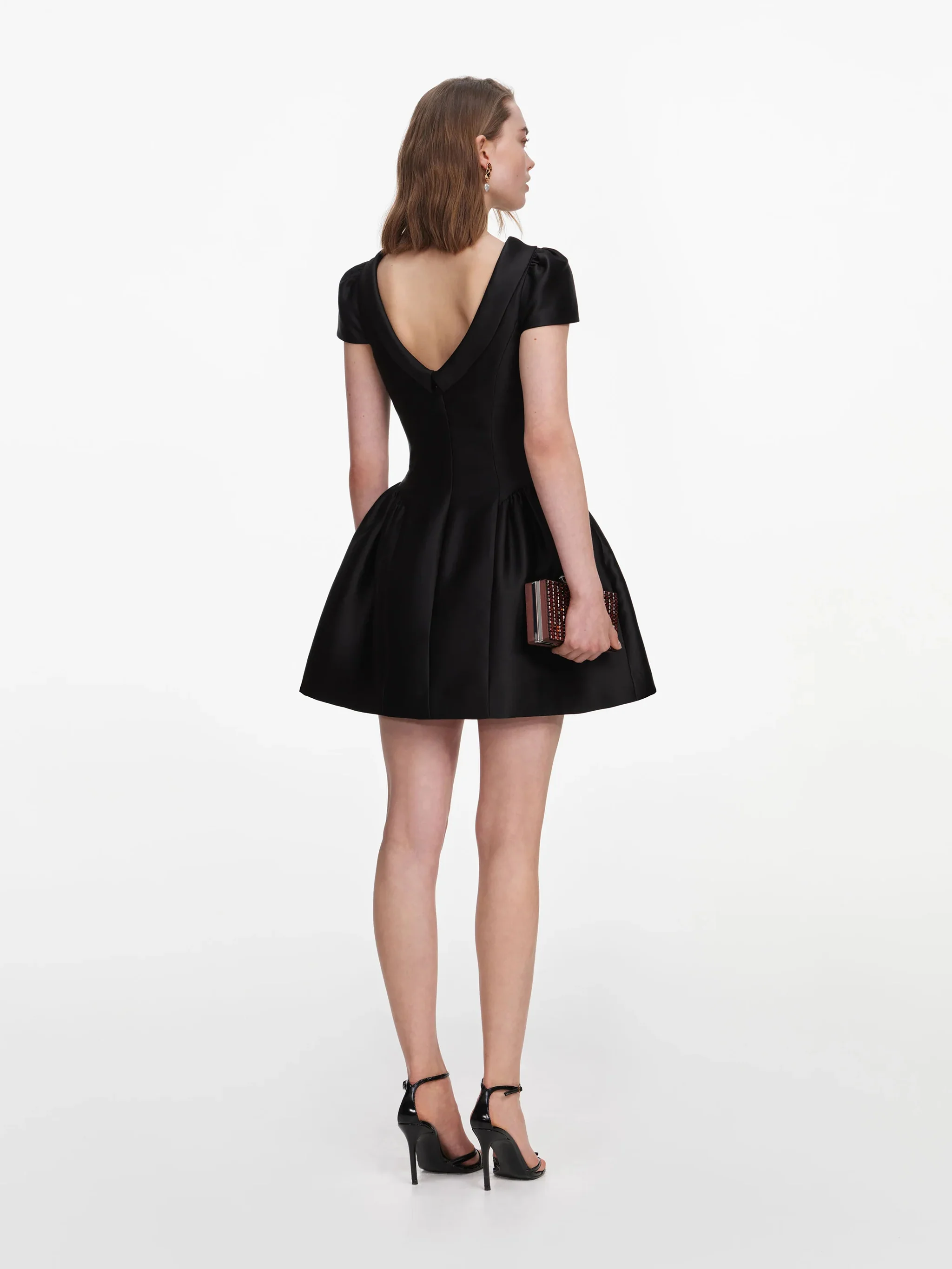 Self-portrait Elegant Mini Dress with Functional Pockets - Size 6 - Image 2