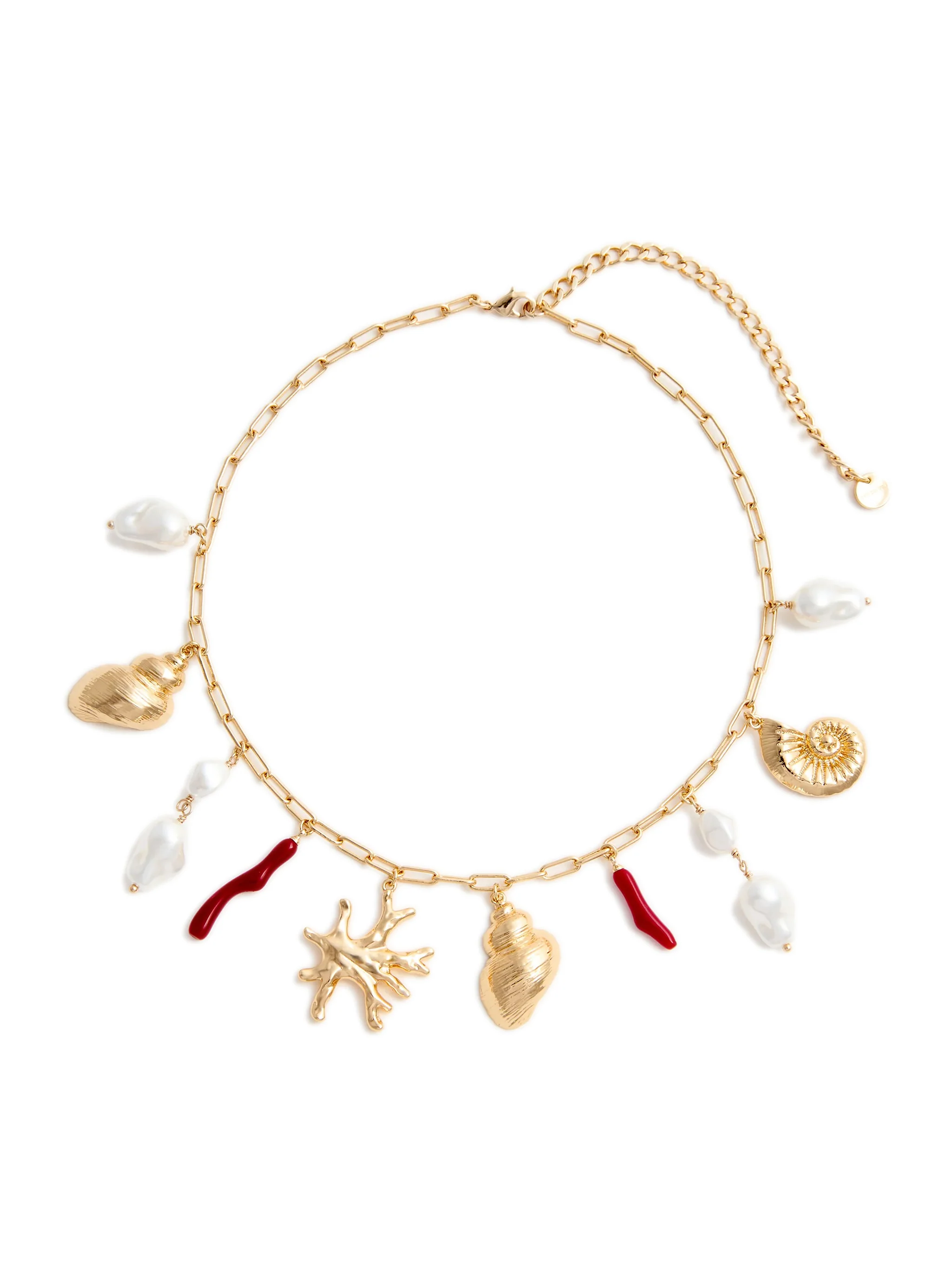 Self-portrait Elegant Mini Gold Brass Charm Bracelet