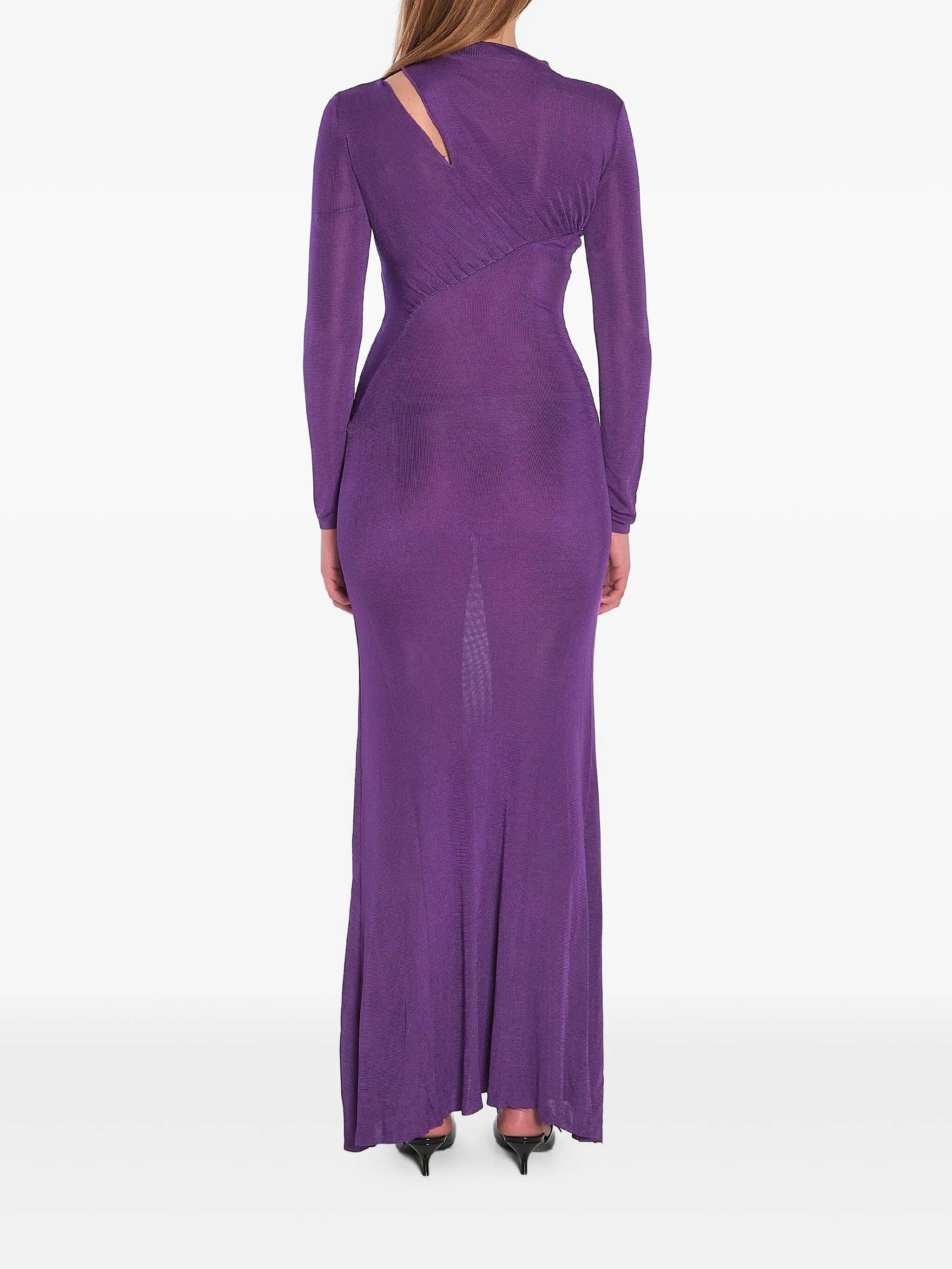 Self-portrait High Neck Long Dress - Size S - Image 4