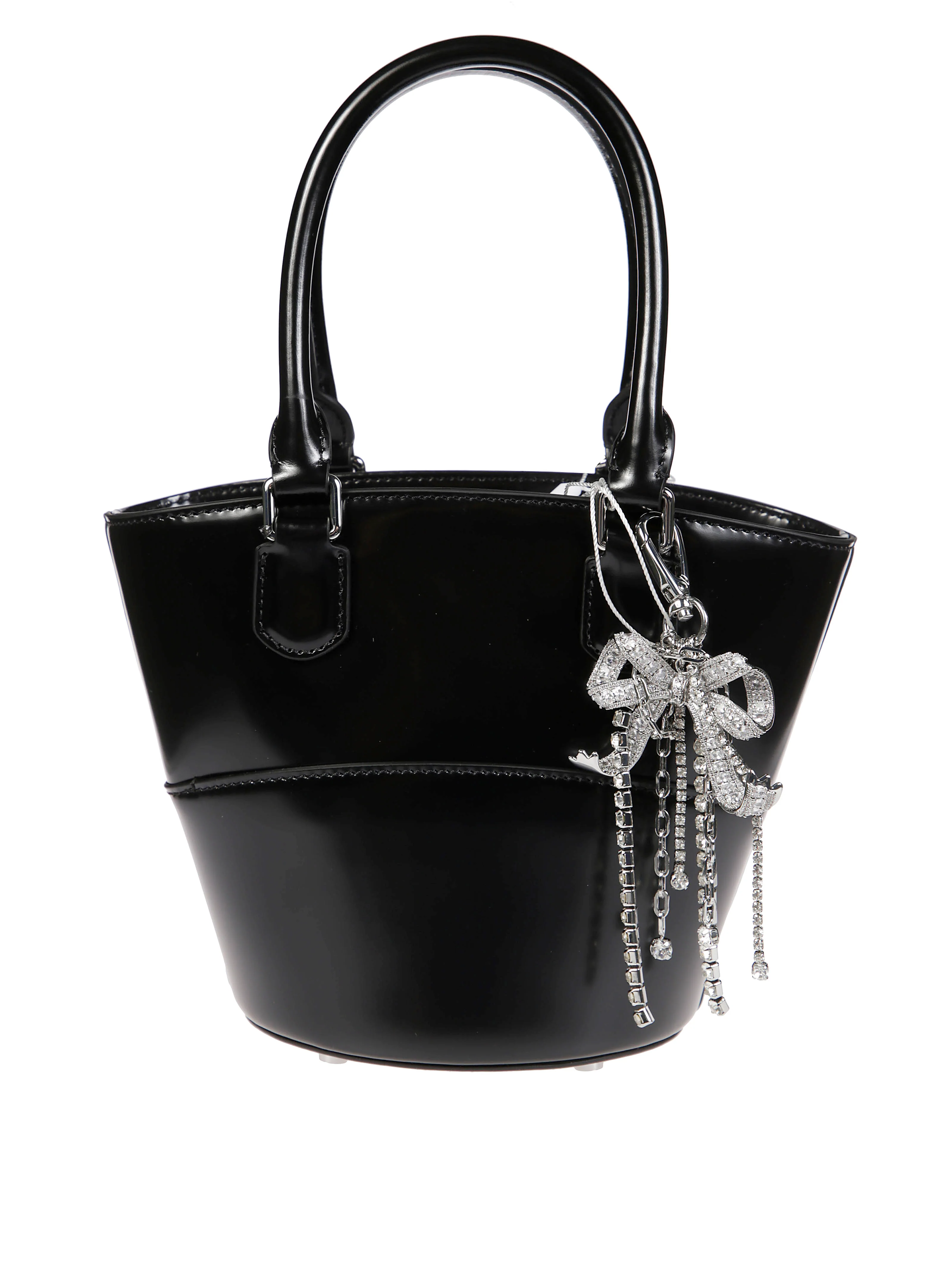 Self-portrait Leather Charm Tote