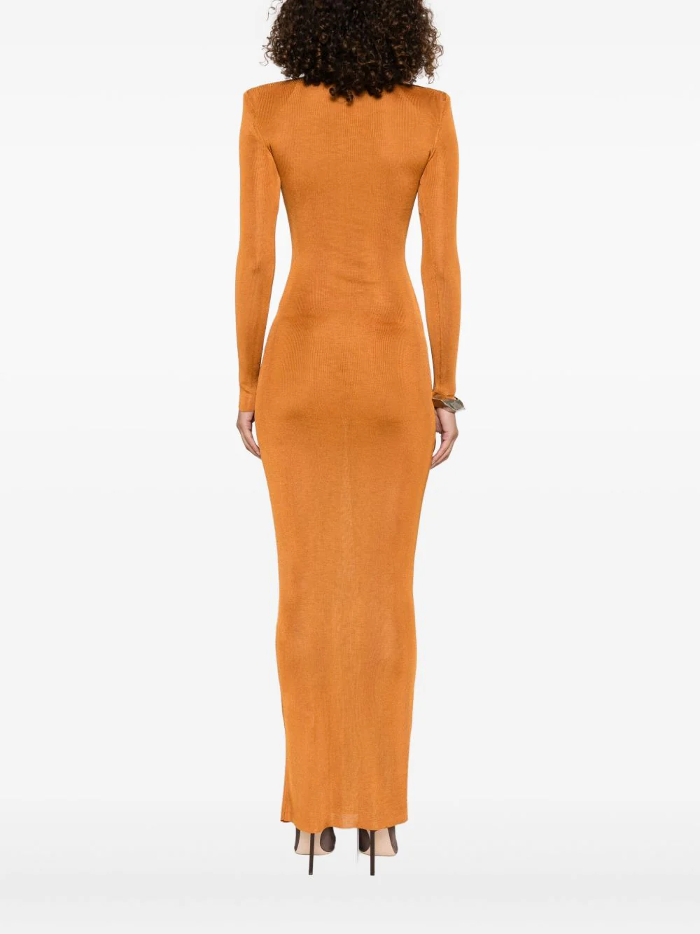 Self-portrait Long Dress with Removable Shoulder Straps - Size S - Image 4